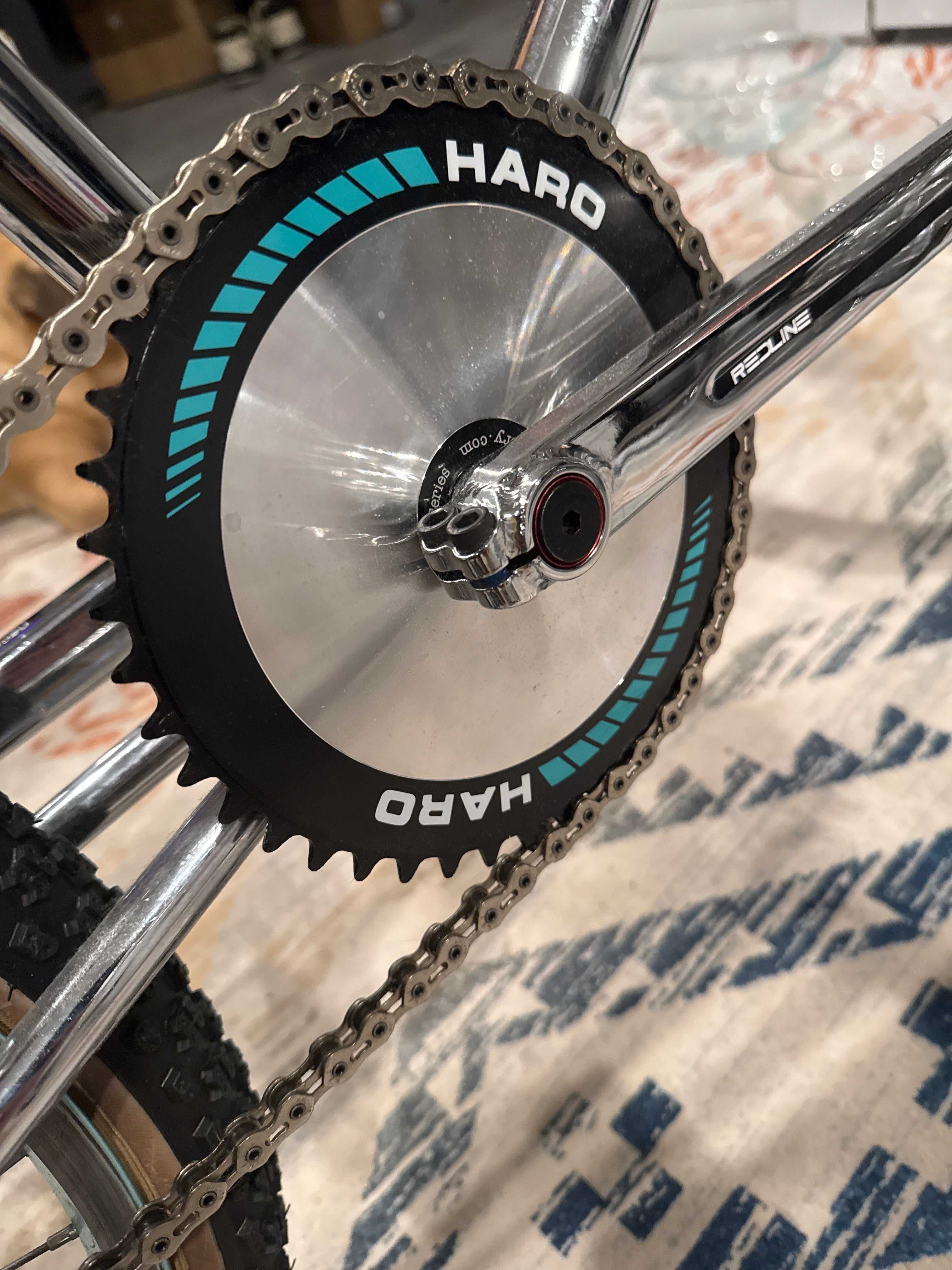1996 ELF Z1 Vintage BMX bike Chrome/teal