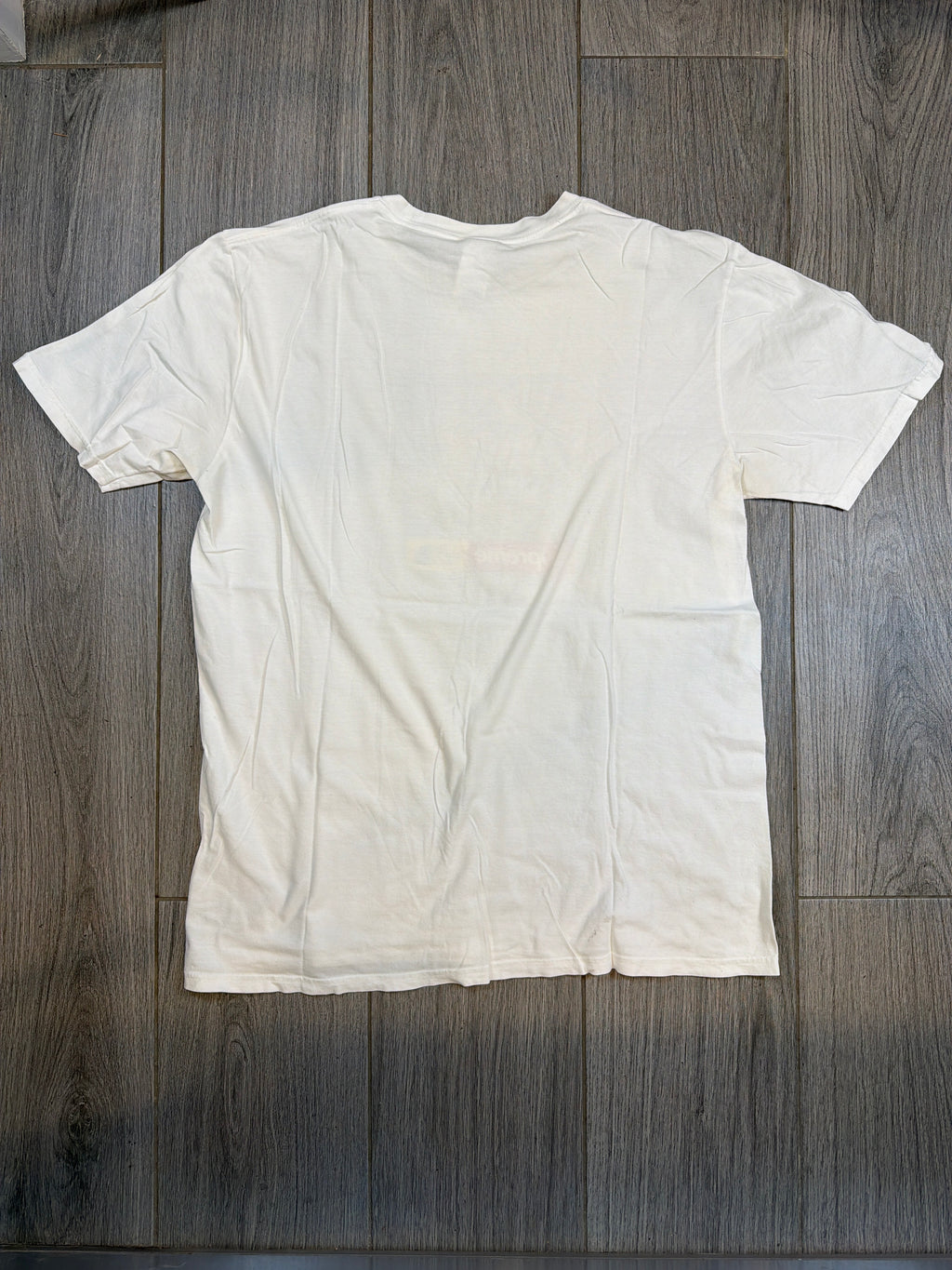 Supreme North Face Collab Streetwear White T-Shirt Large