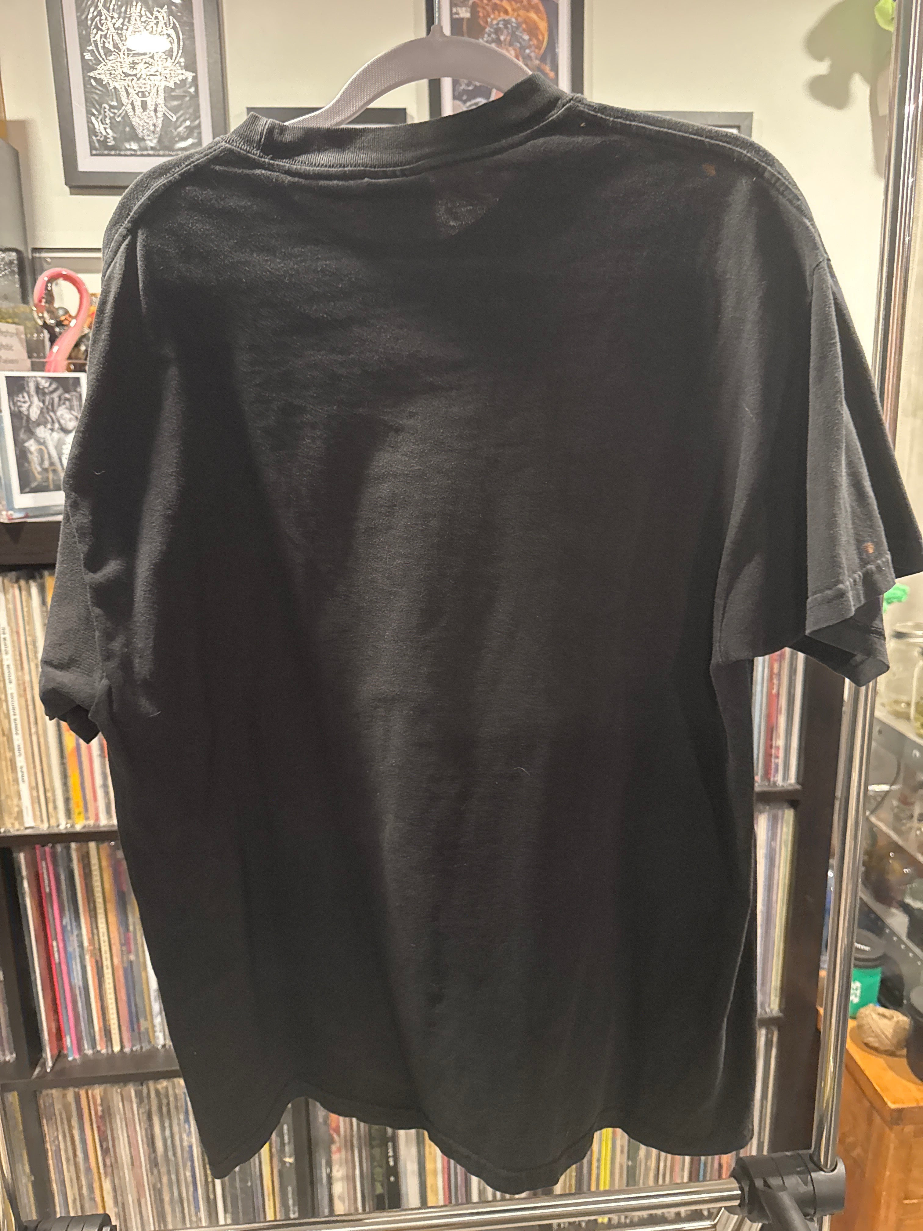 Nirvana Greatest Hits Release Shirt M&O Large Silver