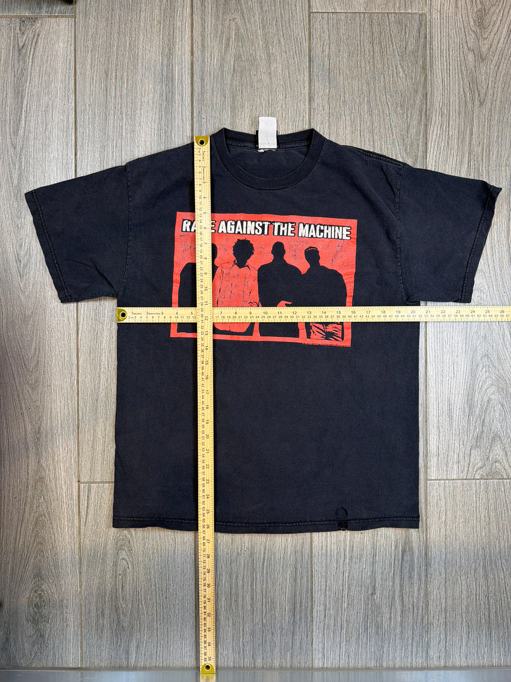 1999 Rage Against The Machine RATM Band Black T-Shirt Large