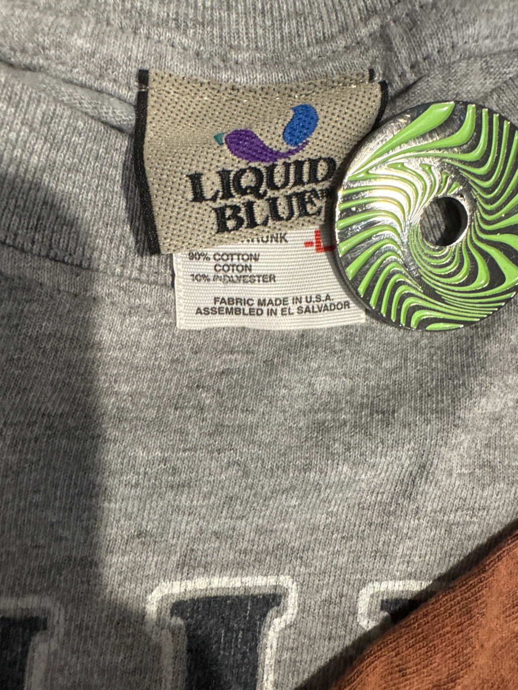 2002 Rolling Stones Est 1962 Liquid Blue Tie Dye T-Shirt Large