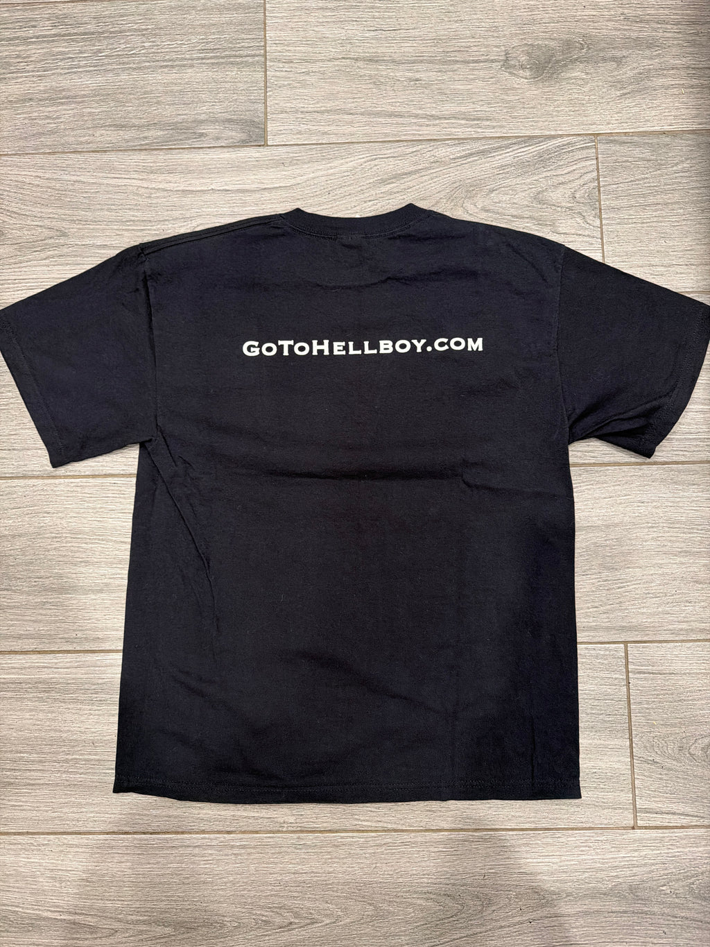 2006 Hellboy Animated Series Promo T-Shirt Black Large Comic