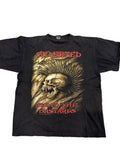 1996 The Exploited Beat Tour Punks Not Dead Black T-Shirt XL Single Stitched