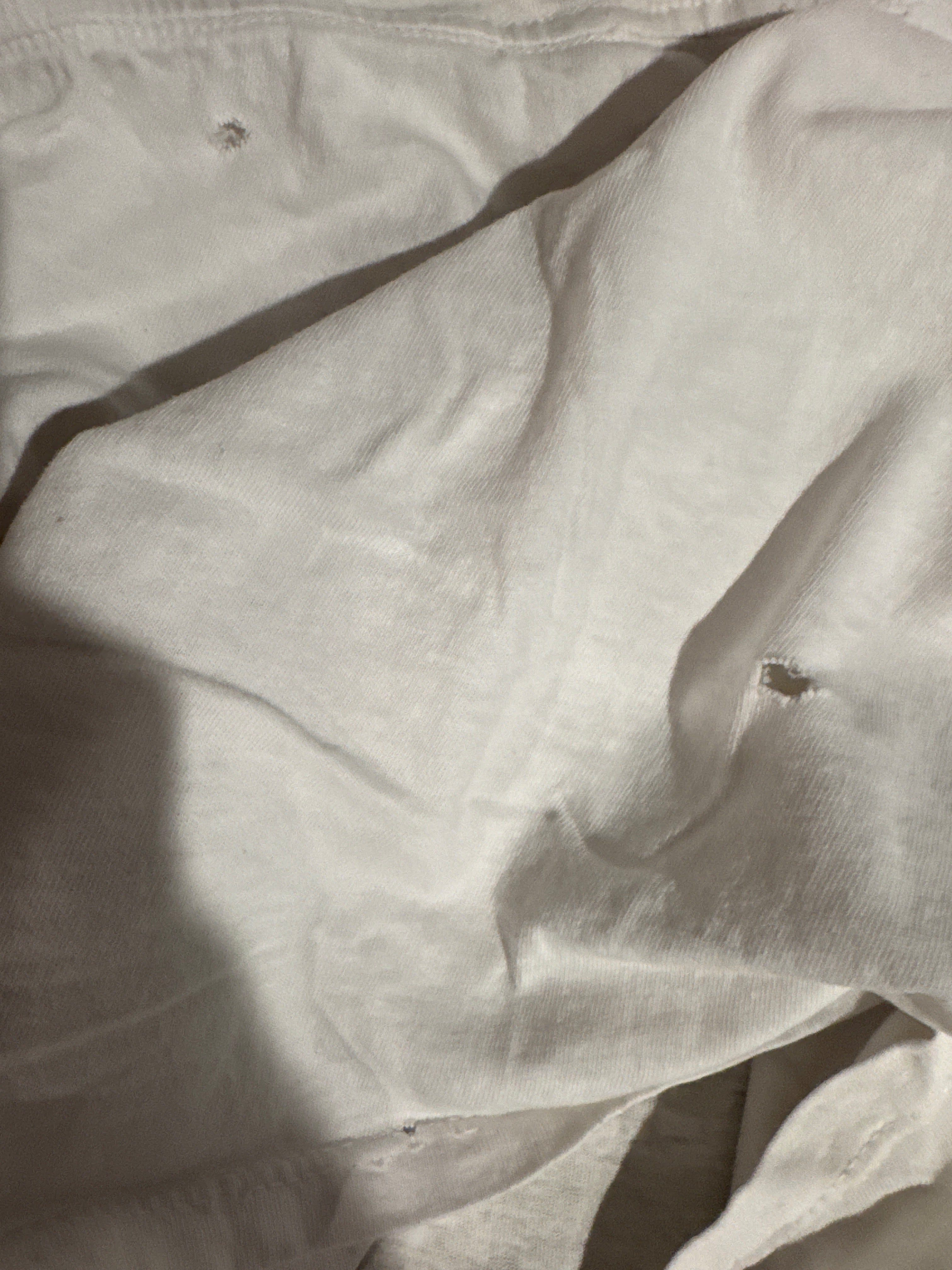 1991 Rush Roll The Bones Tour Dates White T-Shirt Large