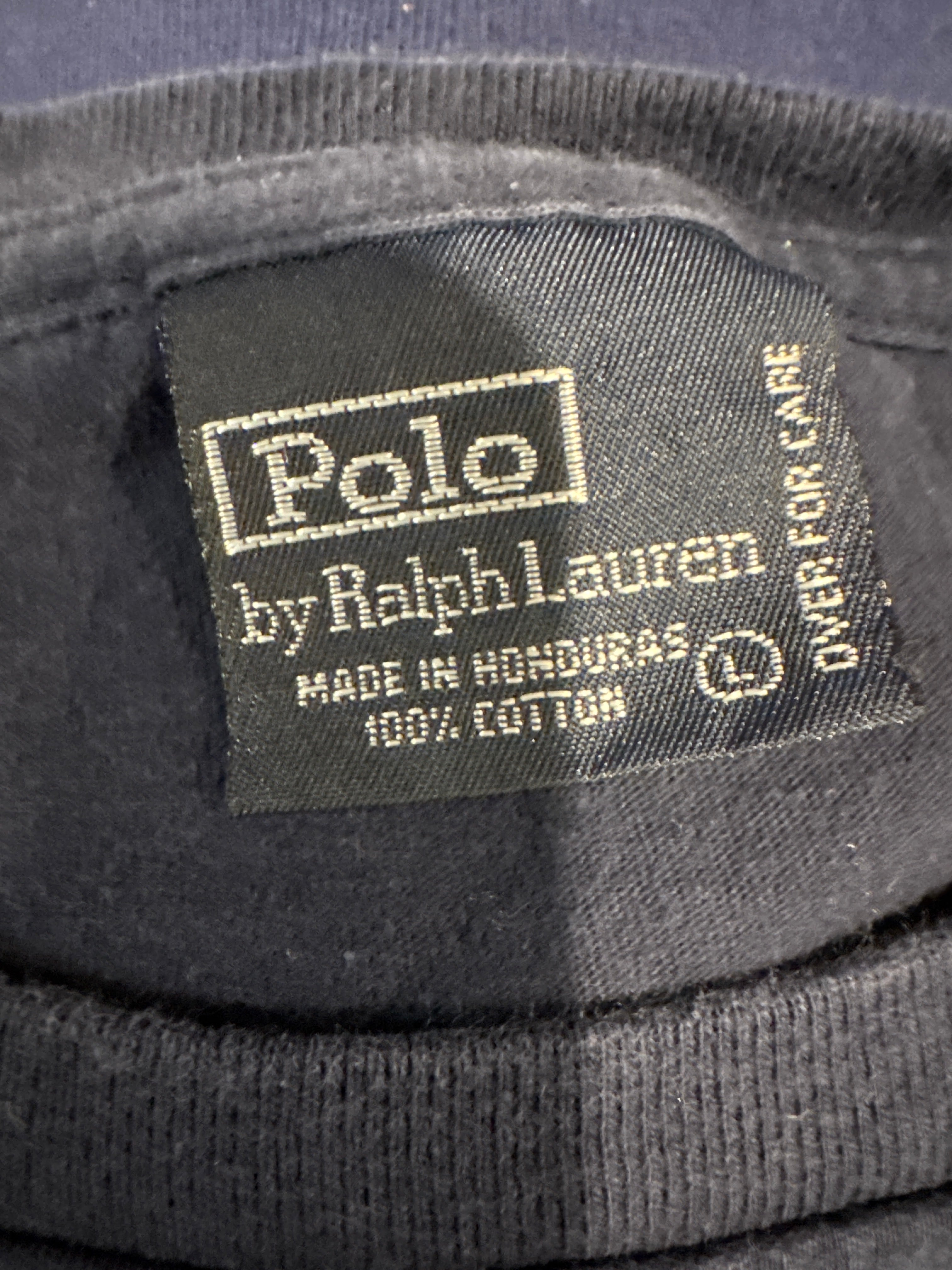 Ralph Lauren Polo Bear 90er Single Stitch T-Shirt Large