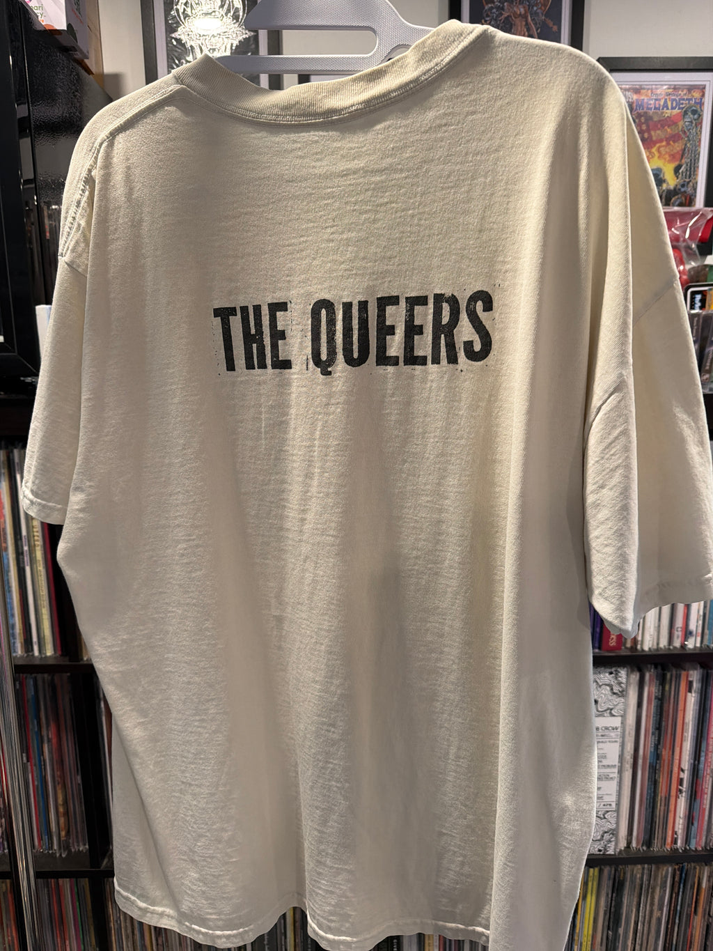 90s I Don't Want To Be A Granola Head The Queers Punk Band White T Shirt XL