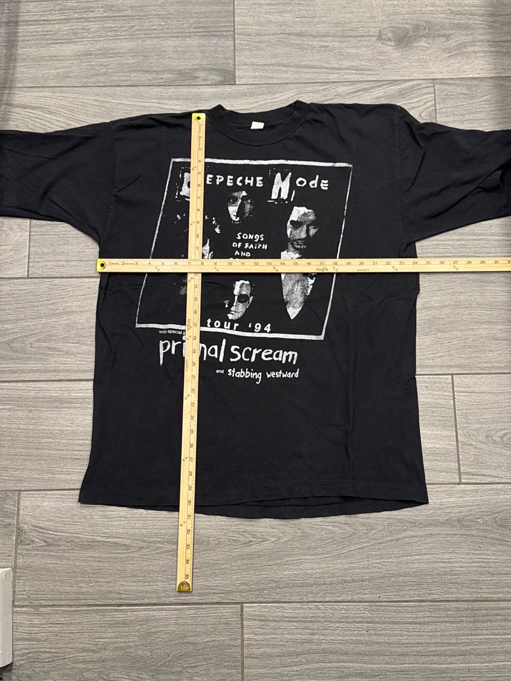 1994 Depeche Mode Primal Scream Stabbing Westward T-Shirt XL