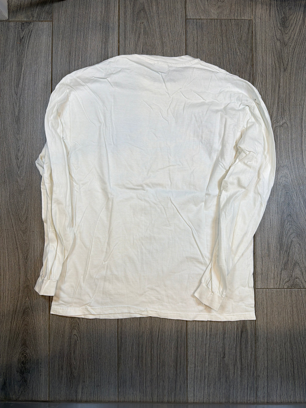 90er Budweiser Frösche Ski Langarm-T-Shirt Weiß XL
