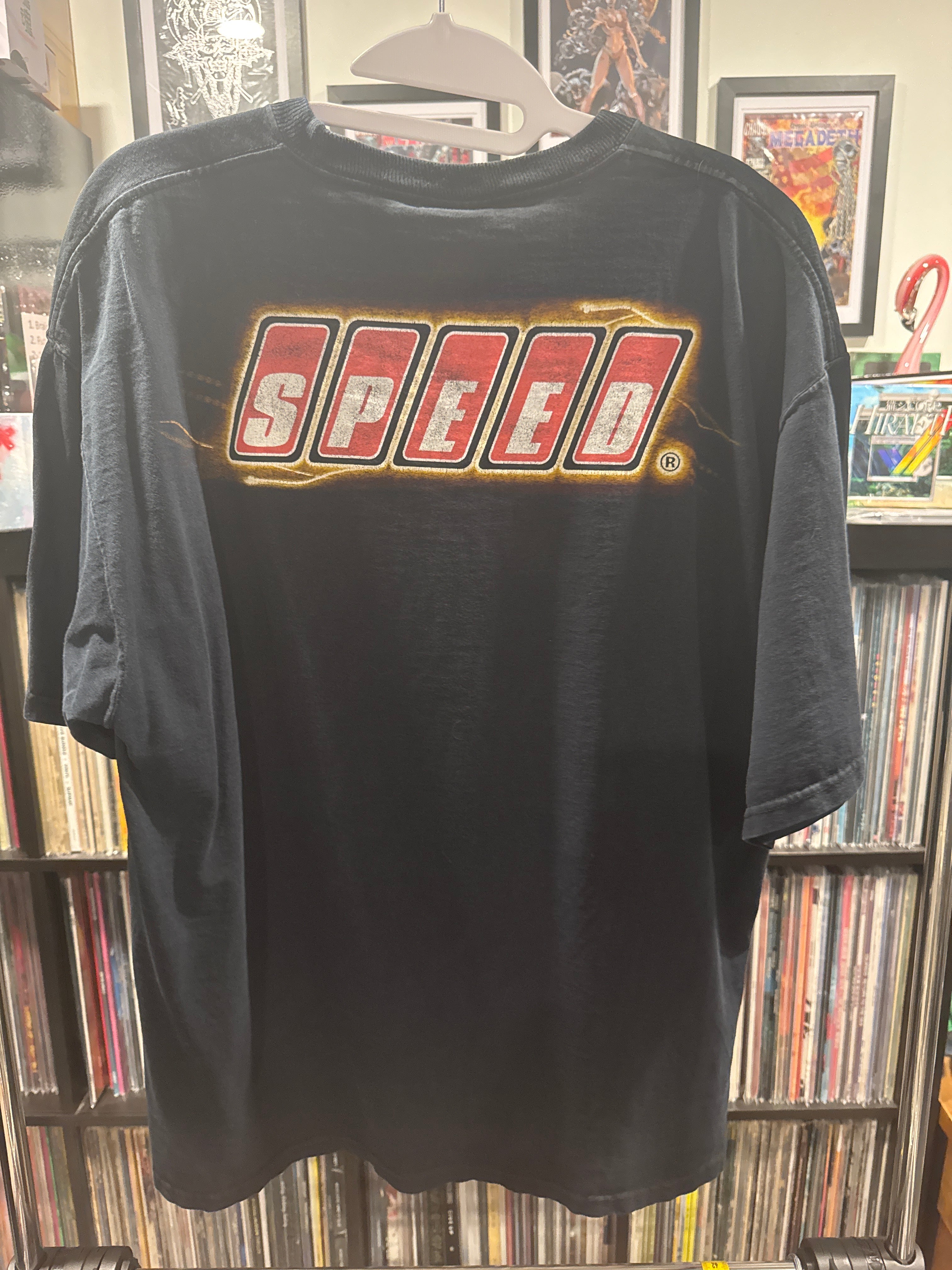 Speed Movie Promo Keanu Reeves XL XL Black T Shirt