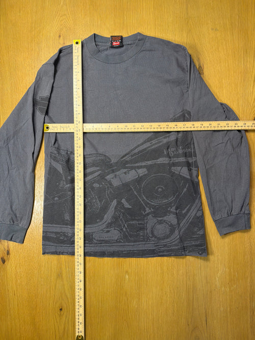Harley Davidson Gray Longsleeve T-Shirt Medium