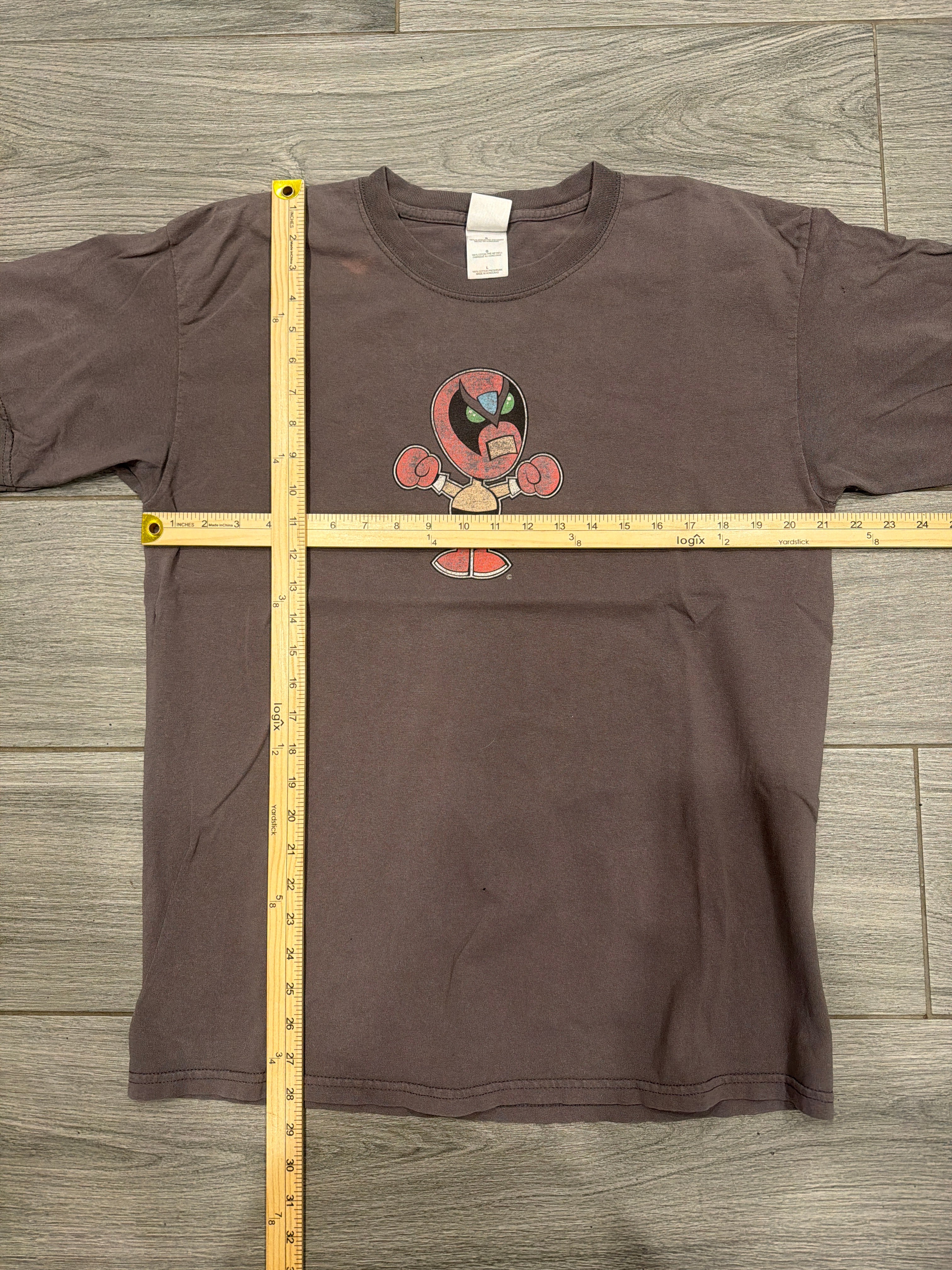 Vintage Strong Bad Strongbad Homestar Runner Grey T-Shirt Large