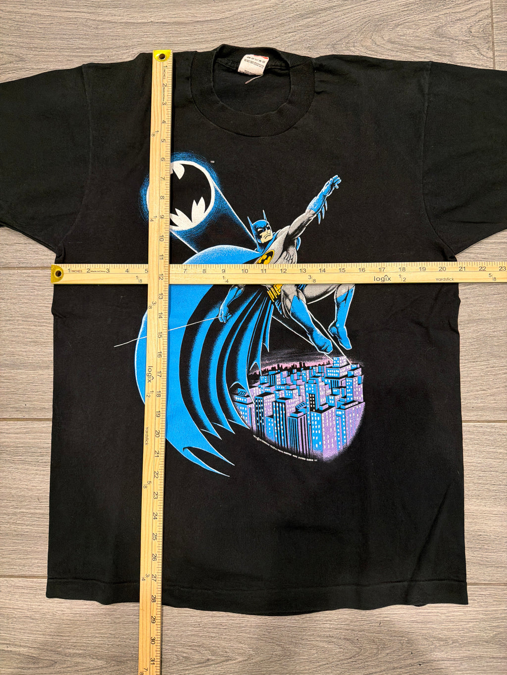 1988 Batman DC Comics Licensed Vintage T-Shirt FOTL Large