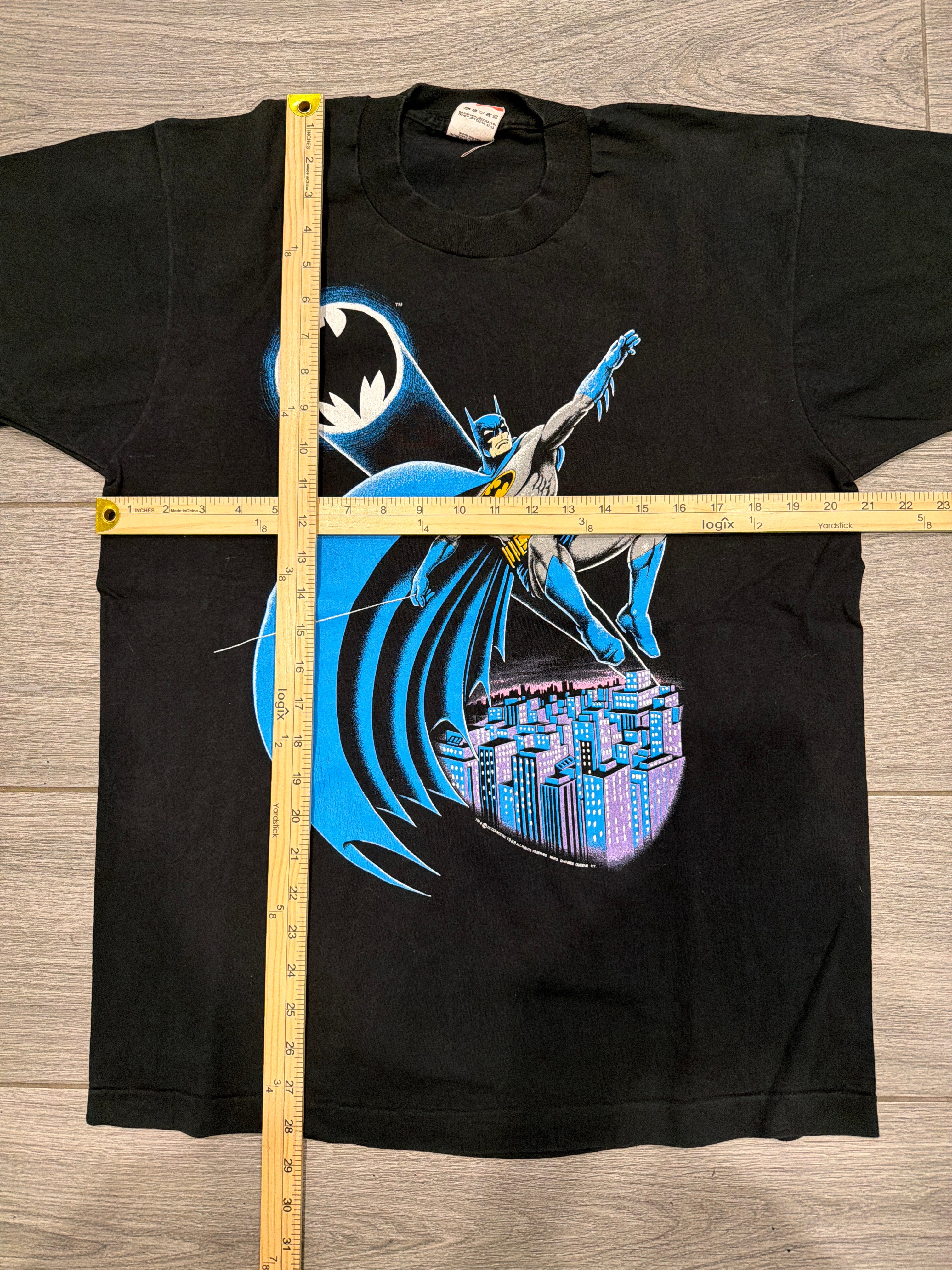 1988 Batman DC Comics Licensed Vintage T-Shirt FOTL Large