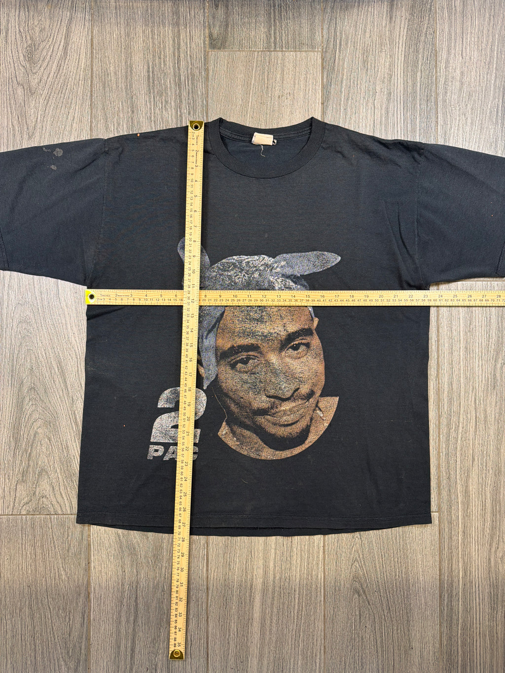 Tupac 2pac Shakur 1998 Vintage Bandana Jerzees Black T-Shirt XL