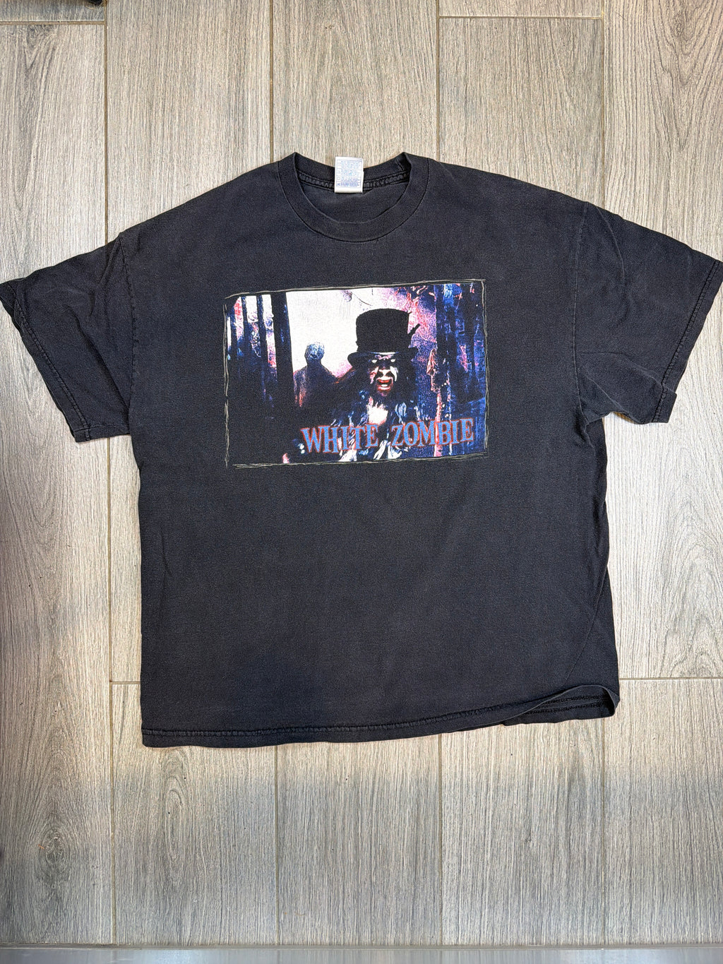 White Zombie Rob Tennessee River Metal Band Black T-Shirt XL