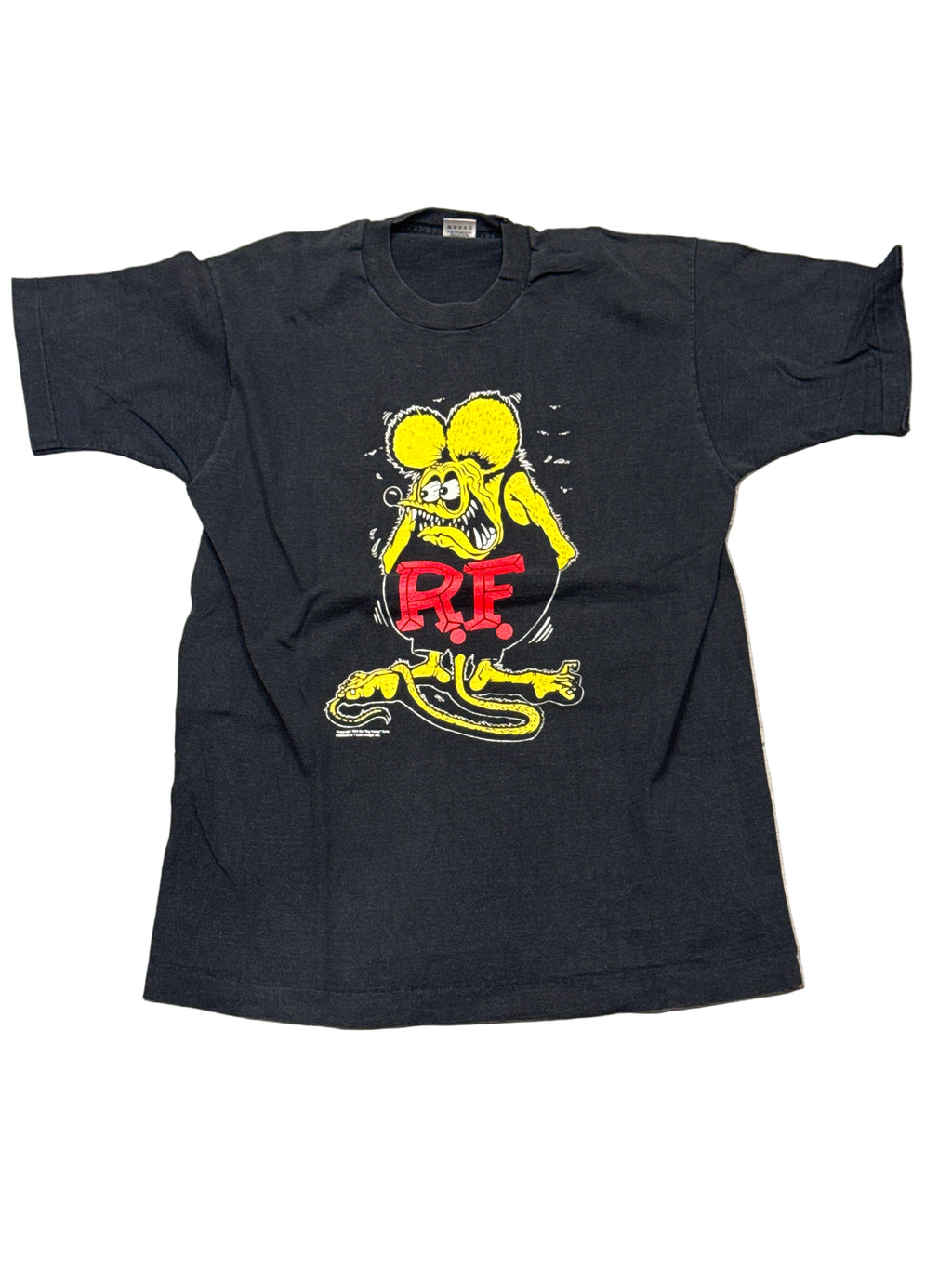 1994 Rat Fink Ed Roth Black Double Sided FOTL T-Shirt Large