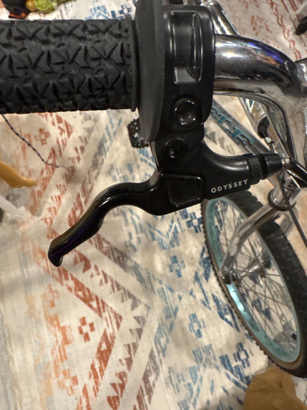 1996 ELF Z1 Vintage BMX bike Chrome/teal