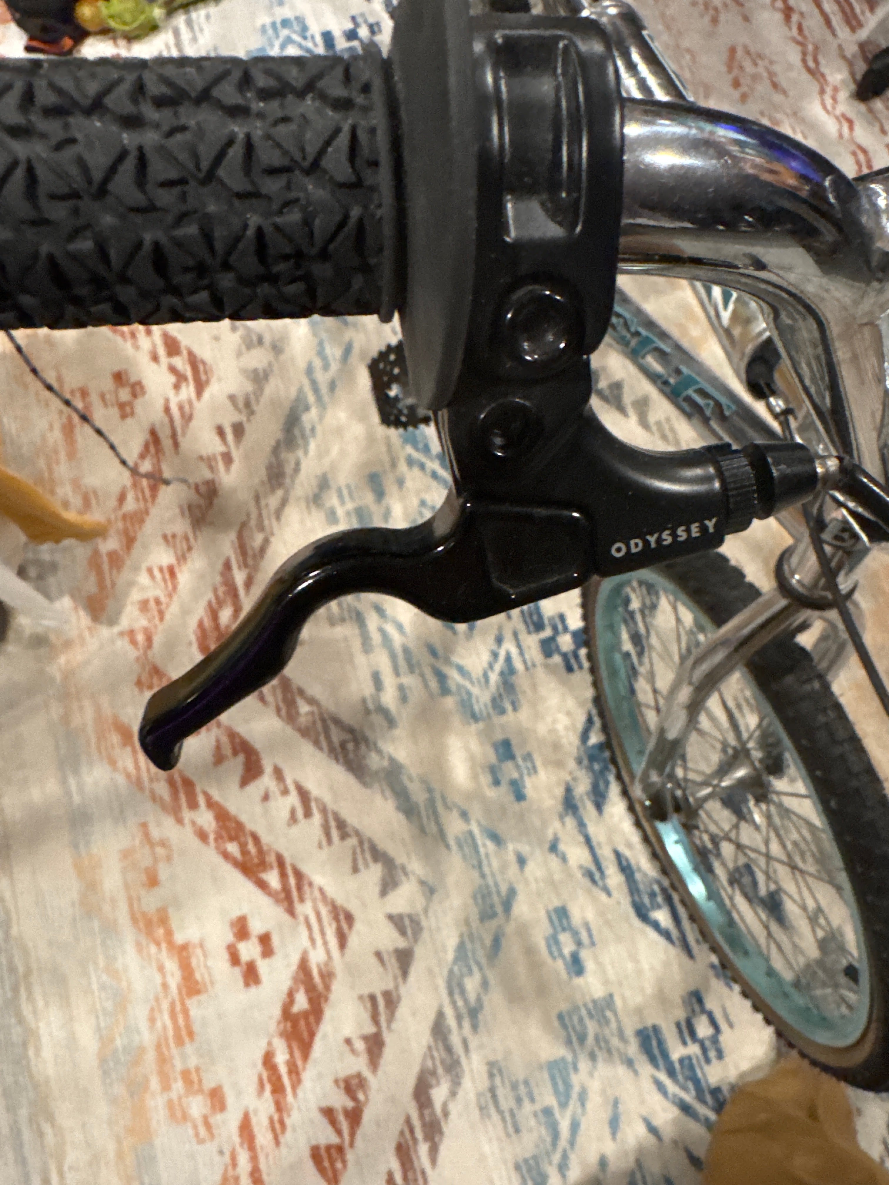 1996 ELF Z1 Vintage BMX bike Chrome/teal