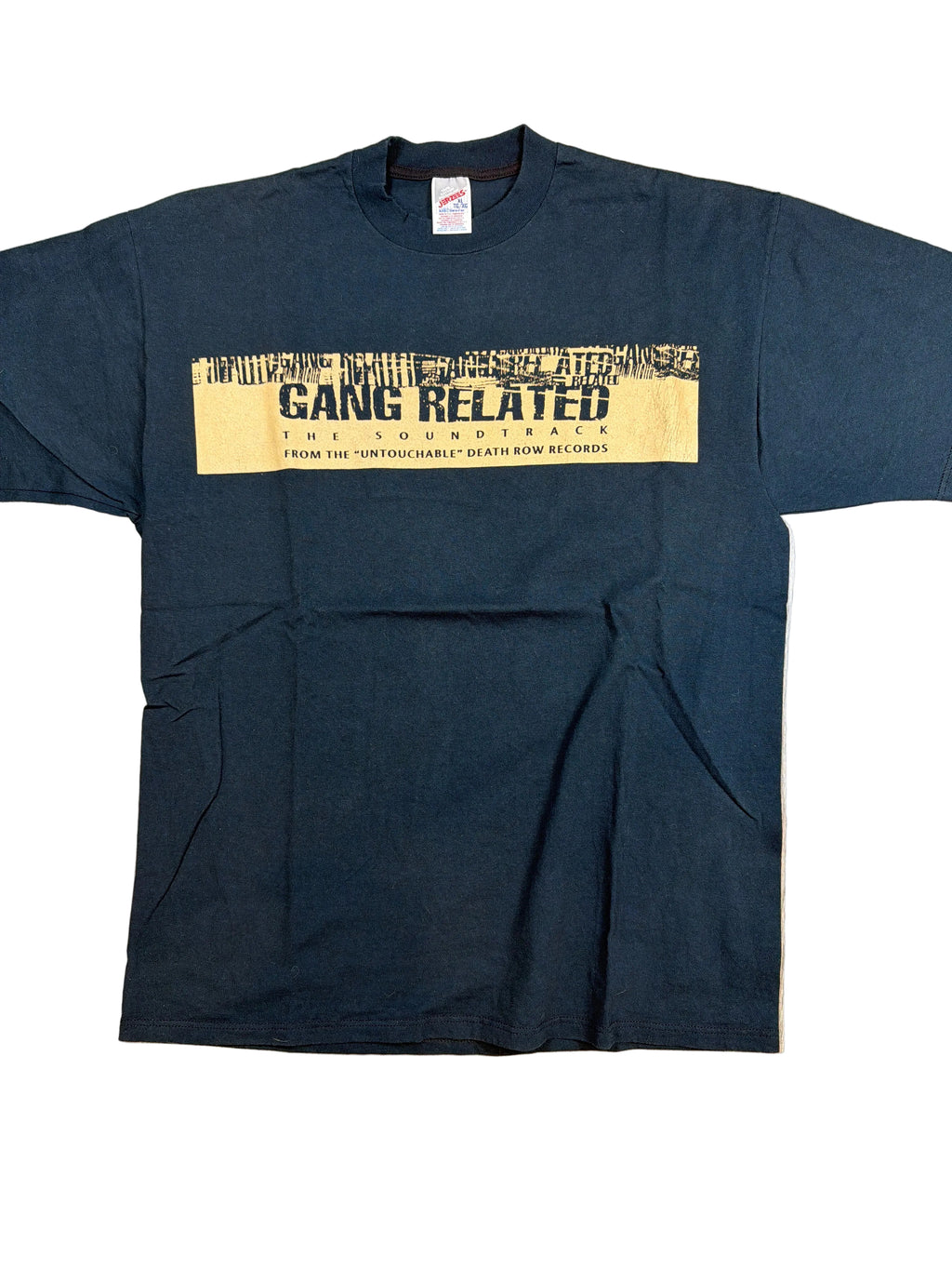 Gang Related Movie Promo 2Pac Death Row Records Black T-Shirt XL
