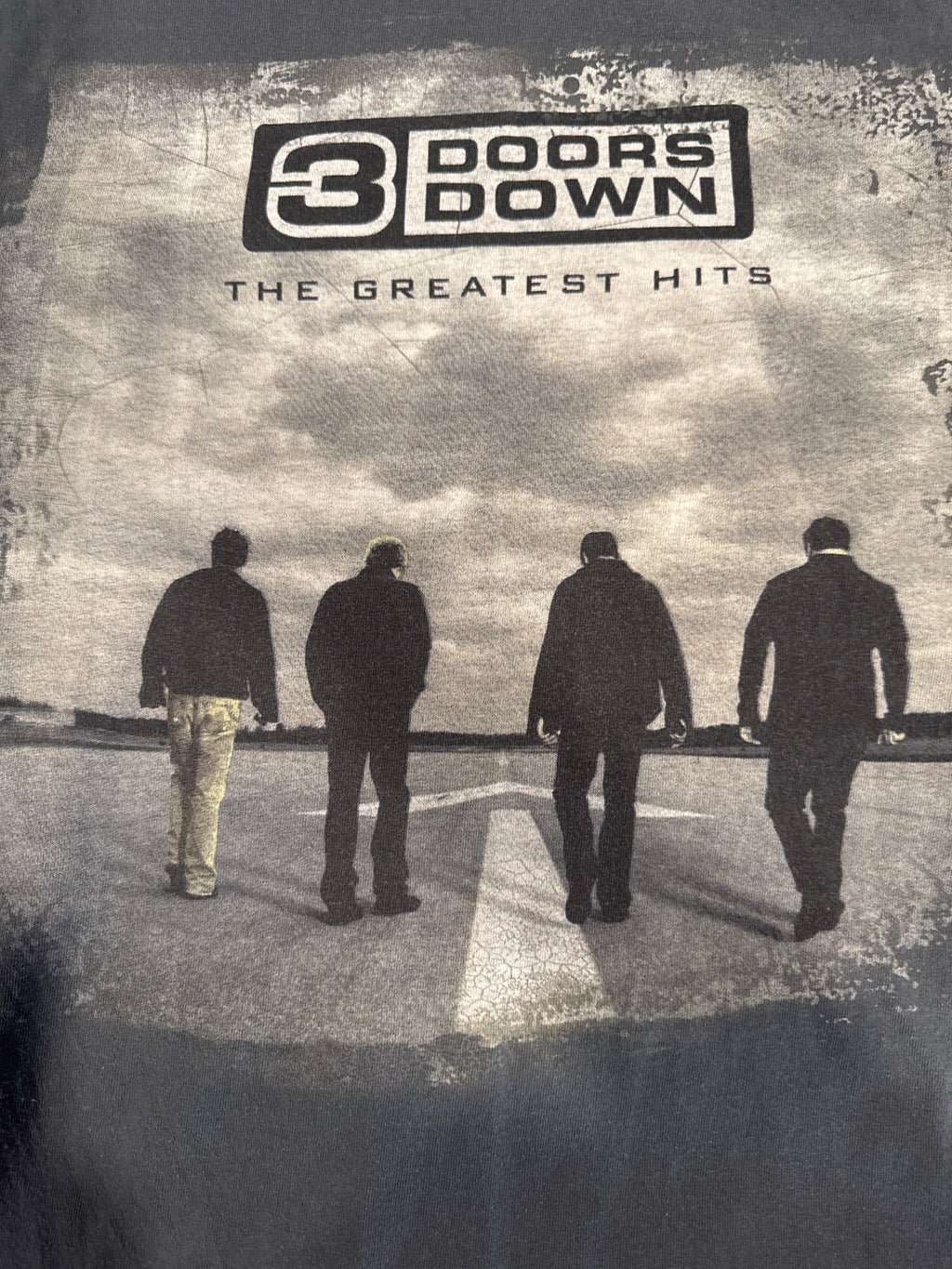 2014 3 Doors Down Greatest Hits Tour T Shirt Slate Blue M Alstyle