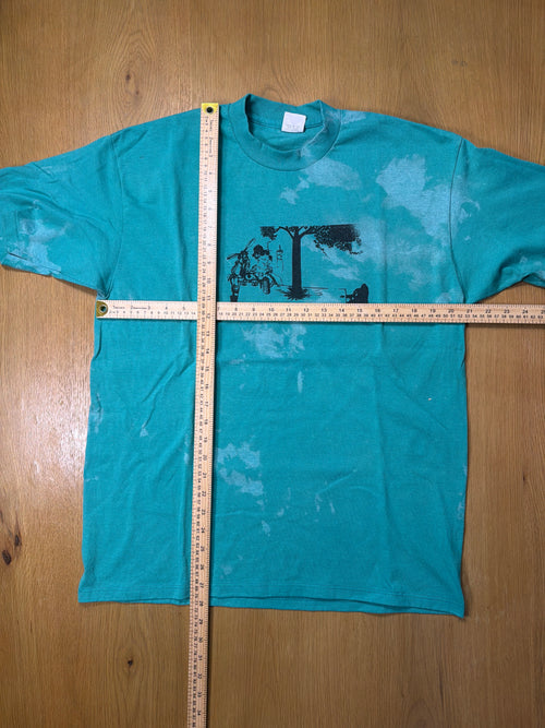 Vintage Ralph Steadman Graphic Blue T-Shirt Large