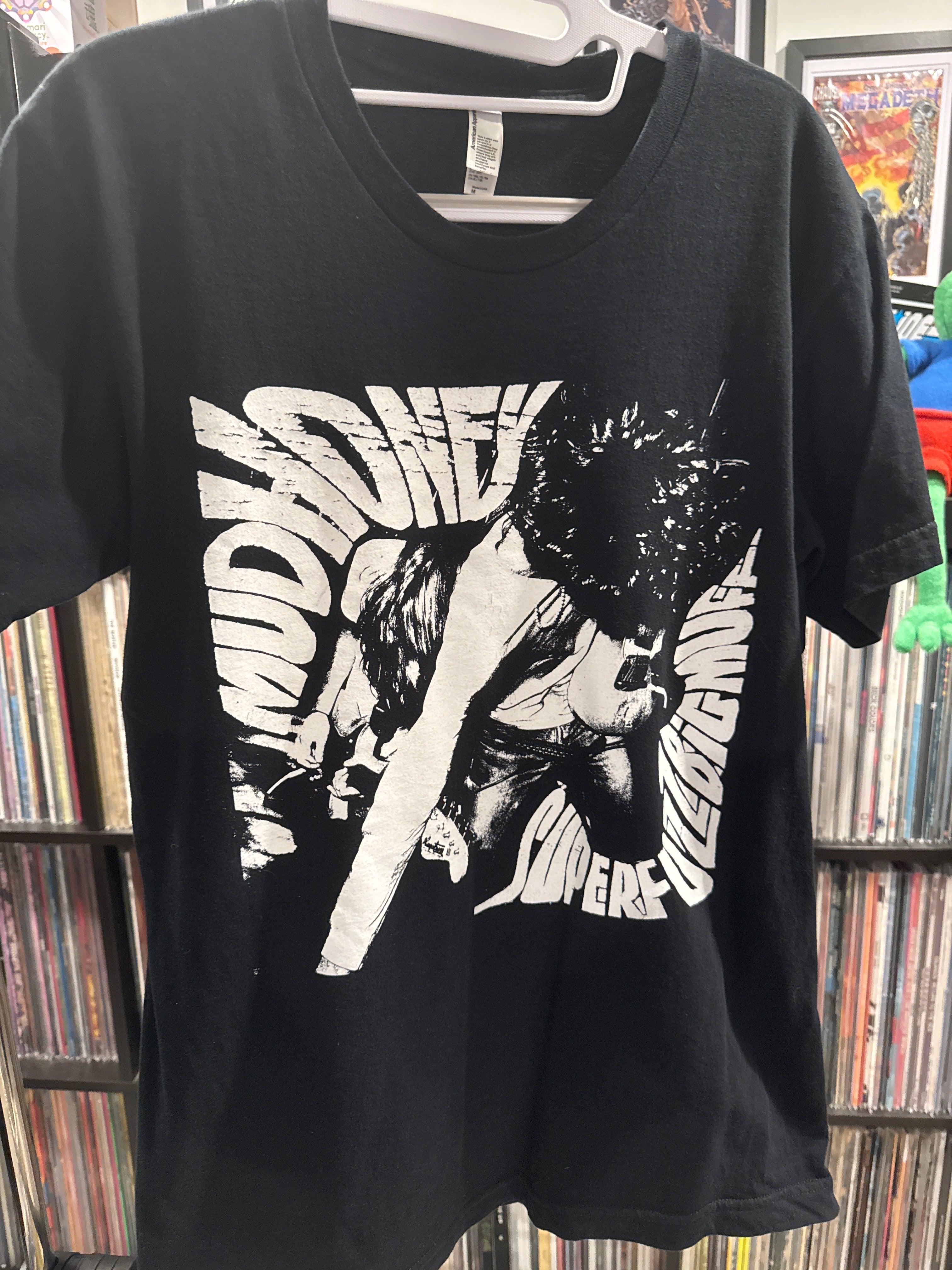 2000s Mudhoney Superfuzz Bigmuff Grunge Shirt American Apparel M Black