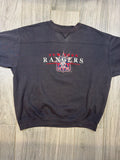 New York Rangers NHL 90s Black Crewneck Sweater XL