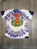 Grateful Dead Ripple Junction Purple Tie Dye Bear T-Shirt Large