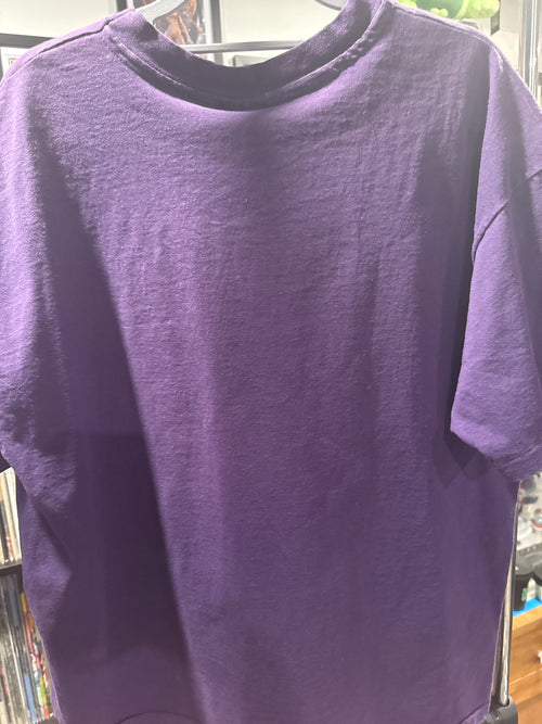 1980 Grateful Dead On the Road Again Purple XL Smoking Skeleton