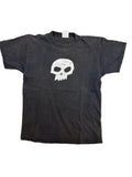 Zero Jamie Thomas Skull Skateboard Distressed Black T-Shirt Medium