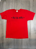 08 Pearl Jam Bonnaroo Festival Red T-Shirt Elvis Large