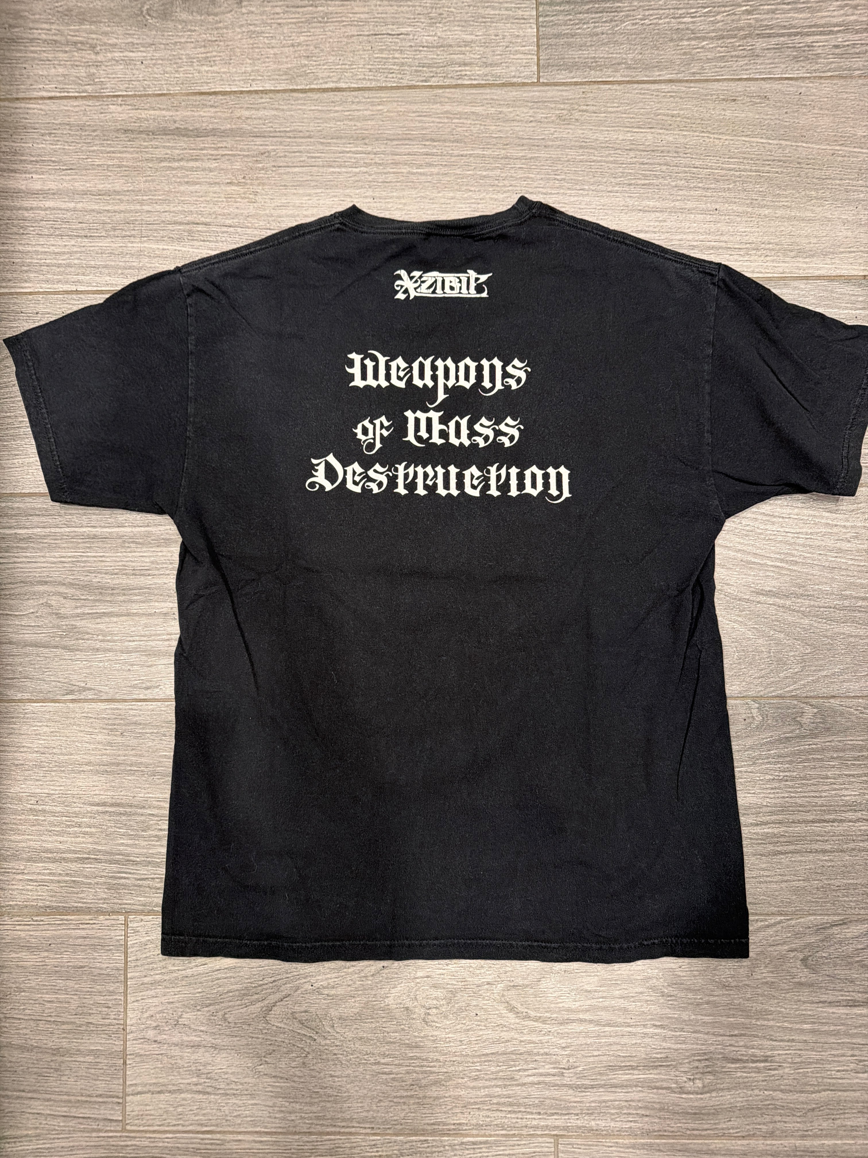 00s Xzibit Weapons of Mass Destruction Black T-Shirt Large