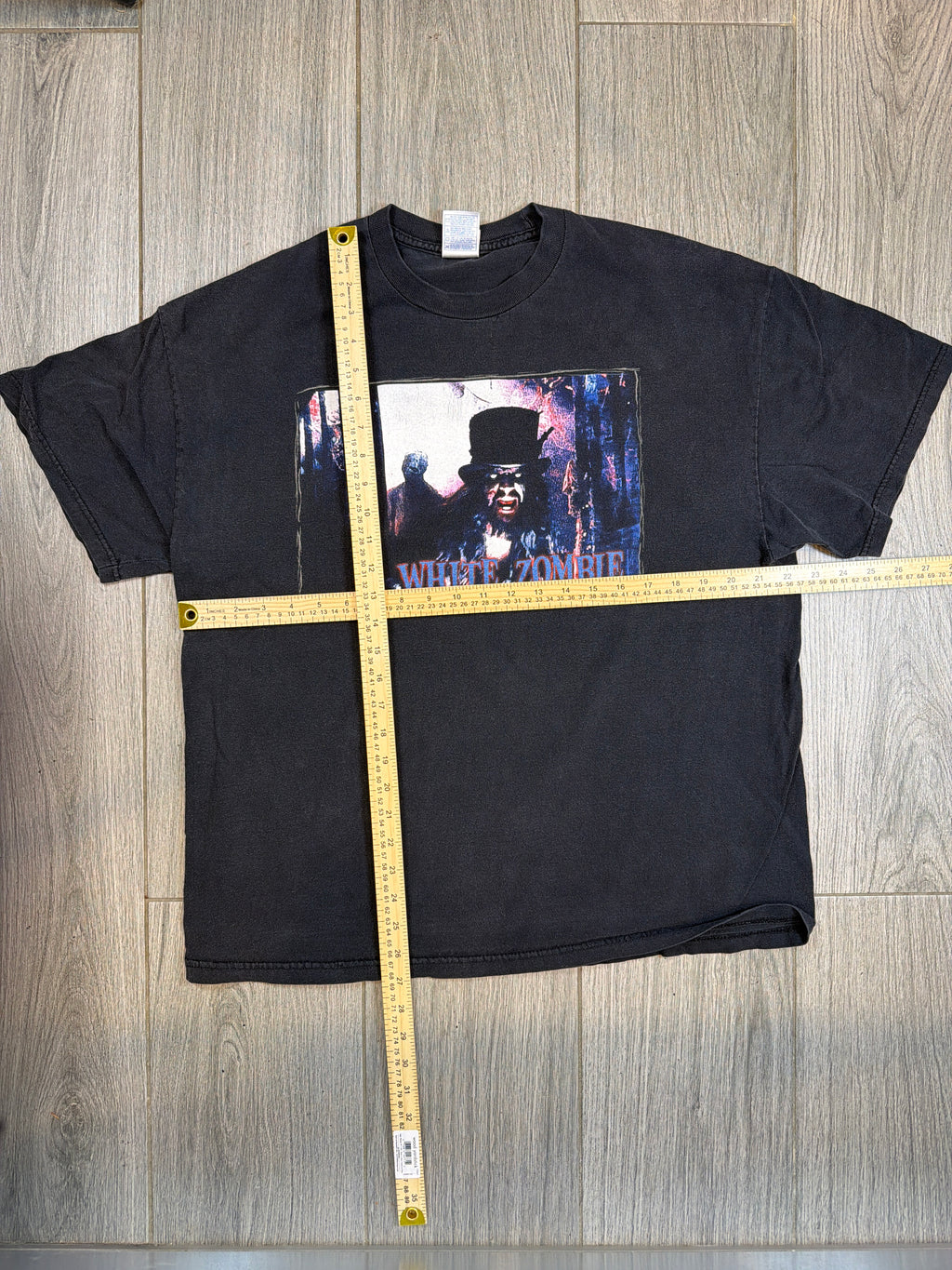 White Zombie Rob Tennessee River Metal Band Black T-Shirt XL