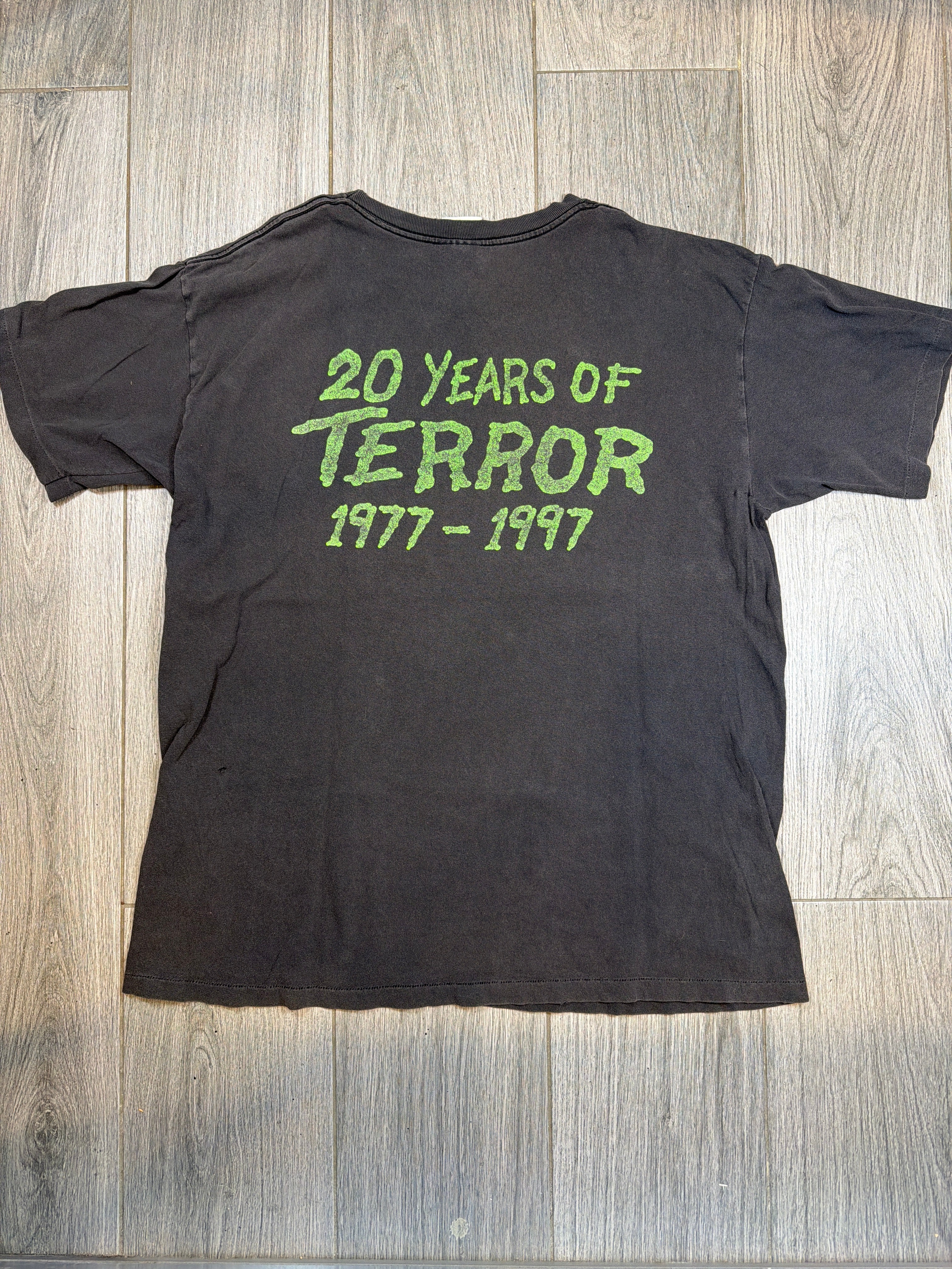 1997 Misfits Die My Darling 20 Years of Terror Tour Black T-Shirt XL