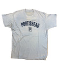 Portishead 1994 Brit Pop Techno House Electronic Distressed Light blue T-shirt M/L