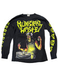 00s Municipal Waste Art of Partying Long Sleeve Black T-Shirt S