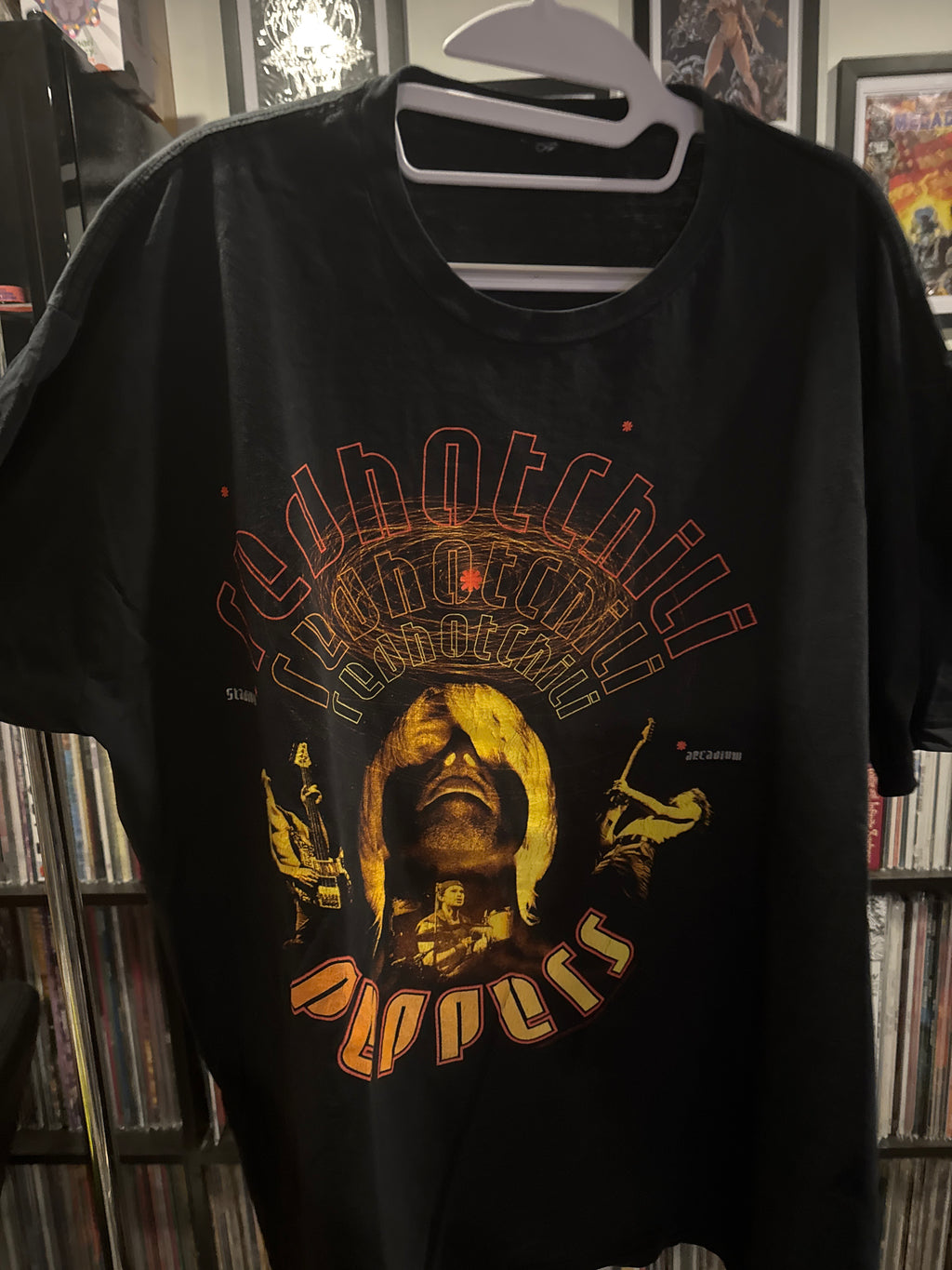 2005 Red Hot Chili Peppers Stadium Arcadium T-Shirt Black XL