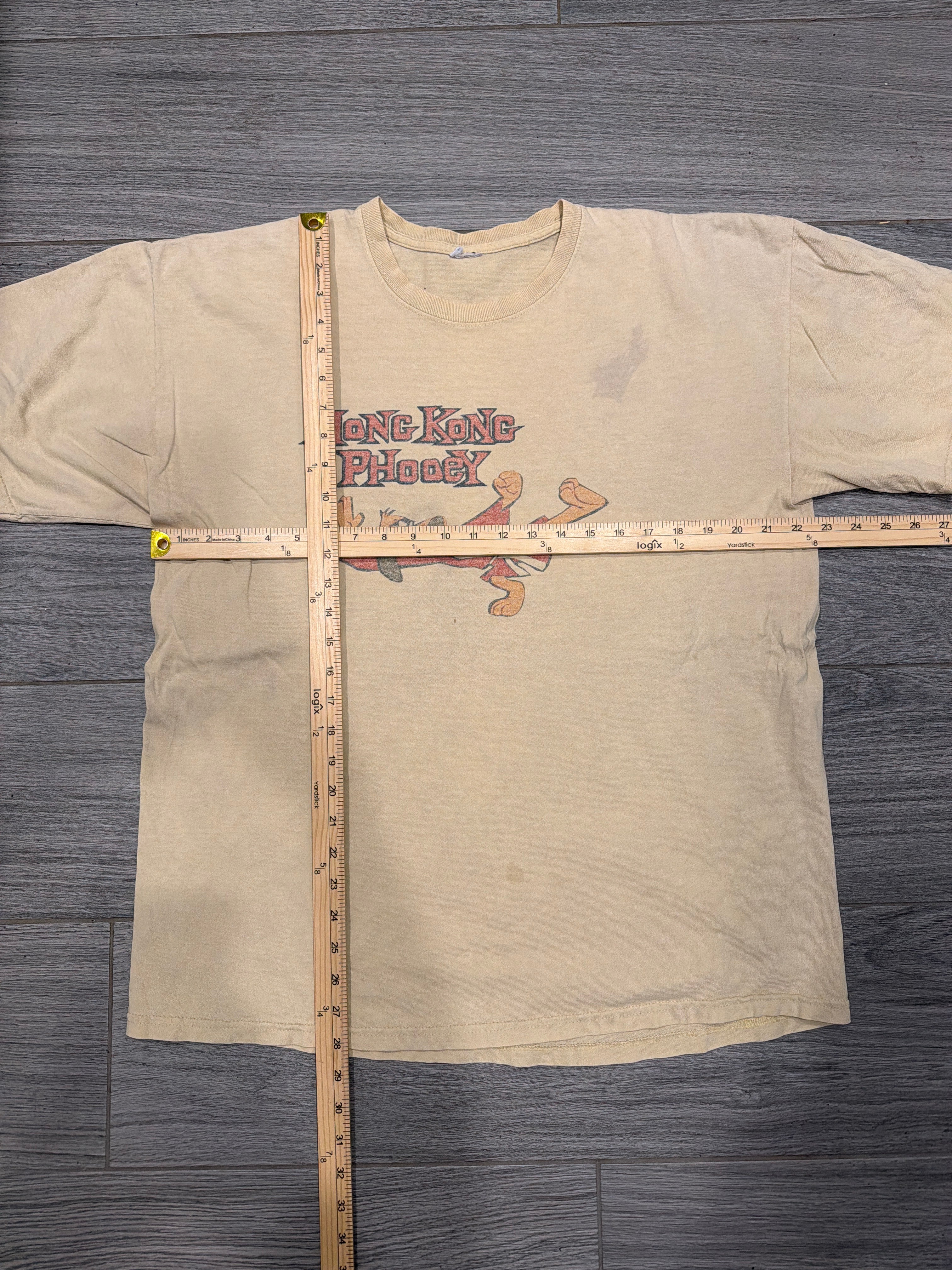 Vintage Hong Kong Phooey Hanna Barbara Beige T-Shirt