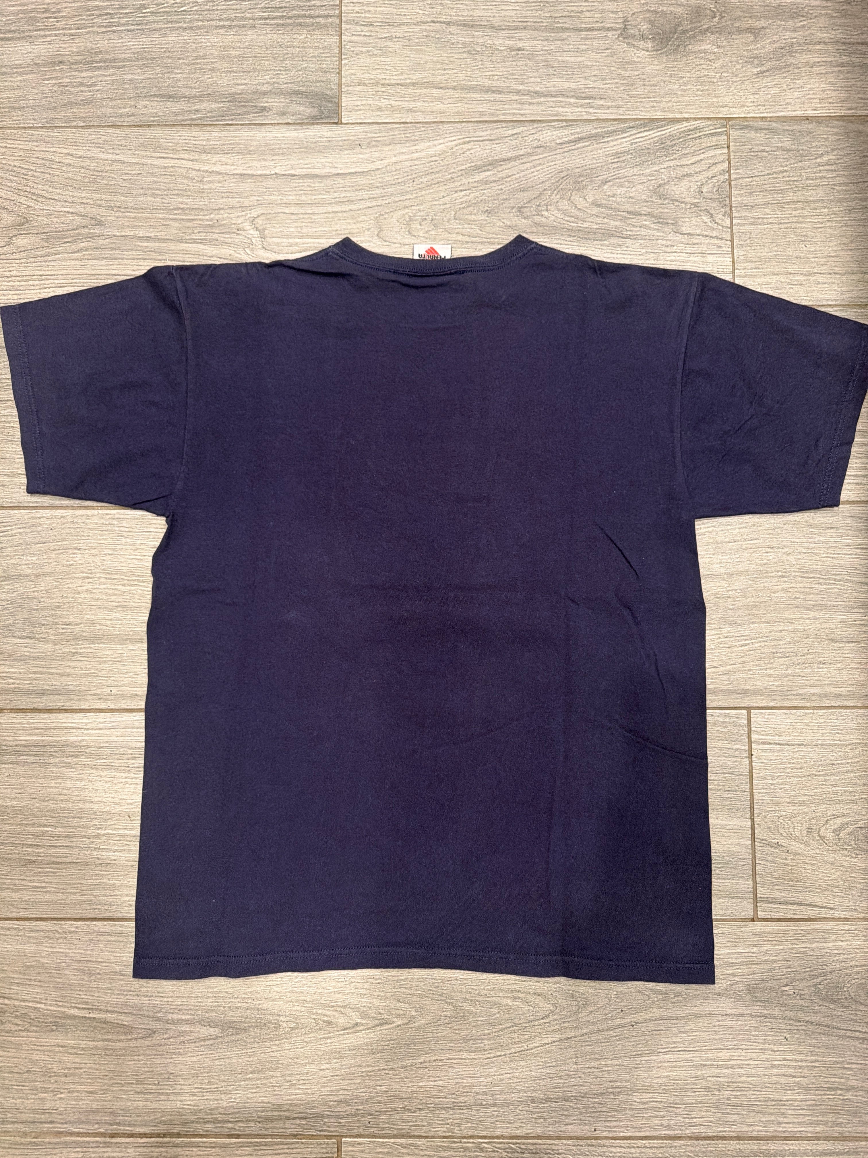 00s Powell Peralta Two Headed Goat Lamb Art Blue T-Shirt Large