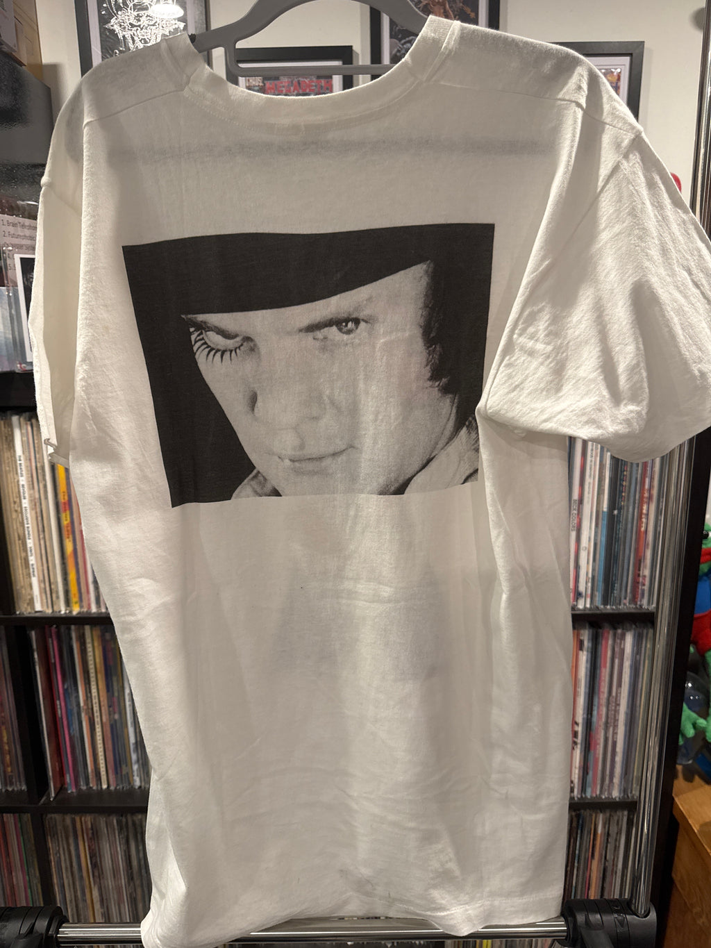 70s A Clockwork Orange XL White Movie Promo Shirt