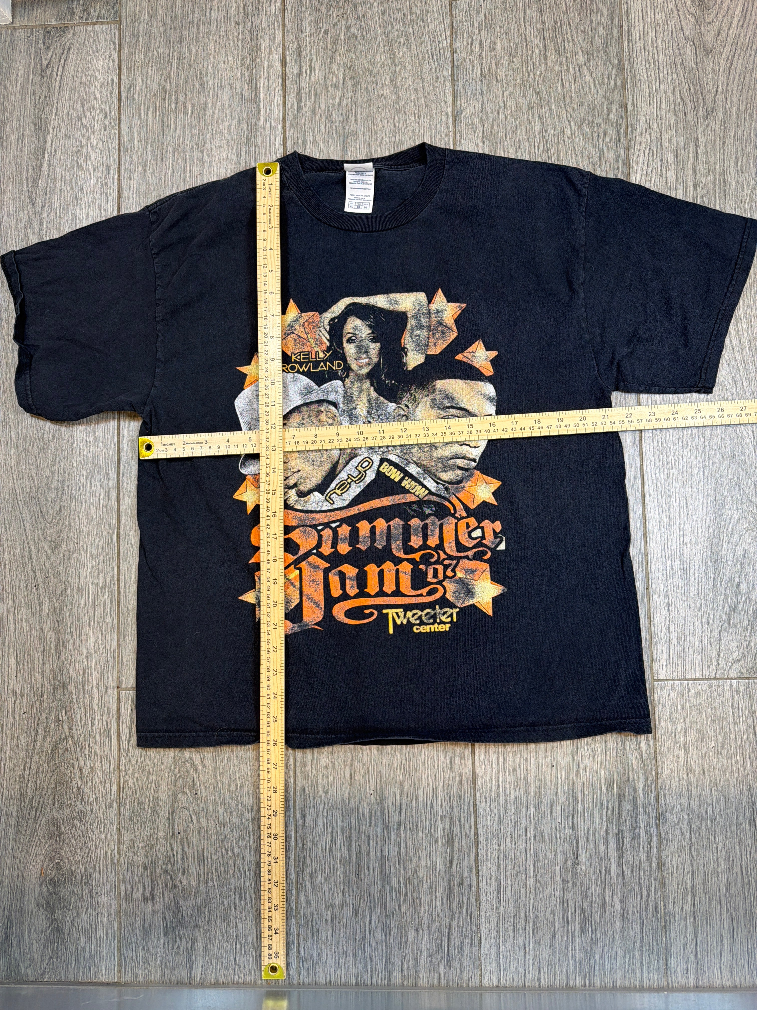 2002 Tweeter Summer Jam Ludacris Bow Wow Ne Yo Rap T-Shirt
