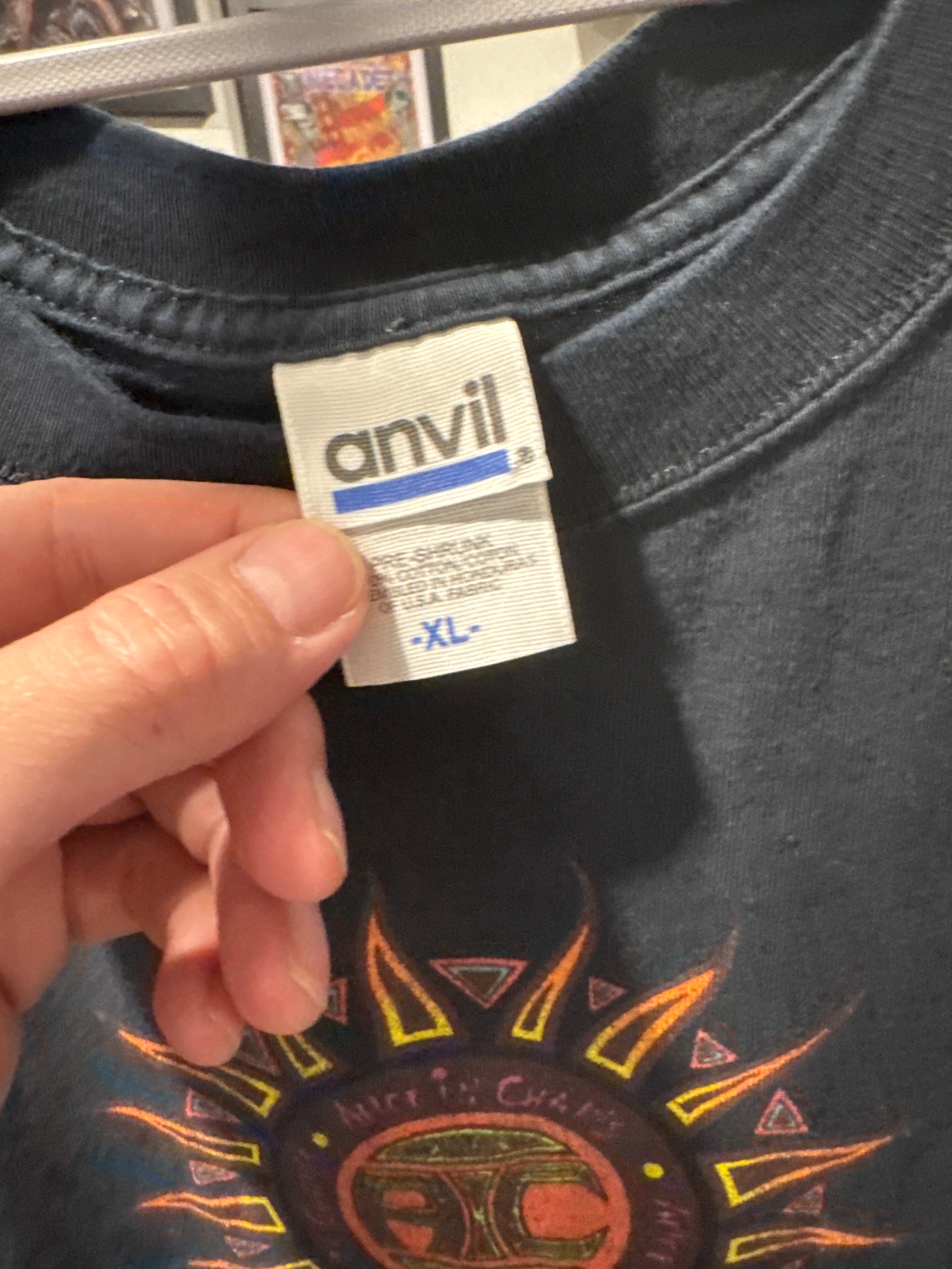 04-06 Alice In Chains Sun Blue Anvil XL Black