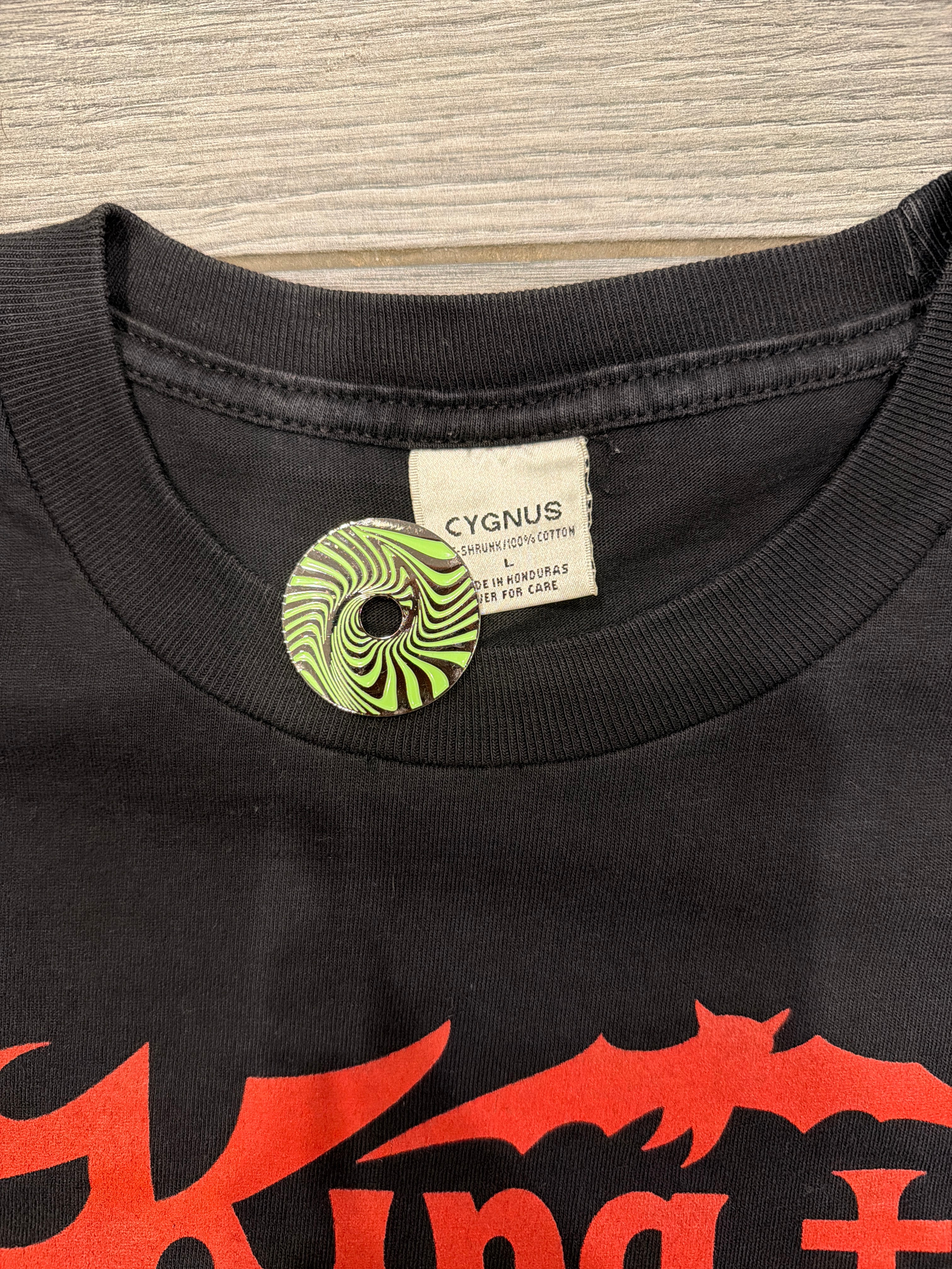 2003 King Diamond Abigail II Double Sided Black T-Shirt Large