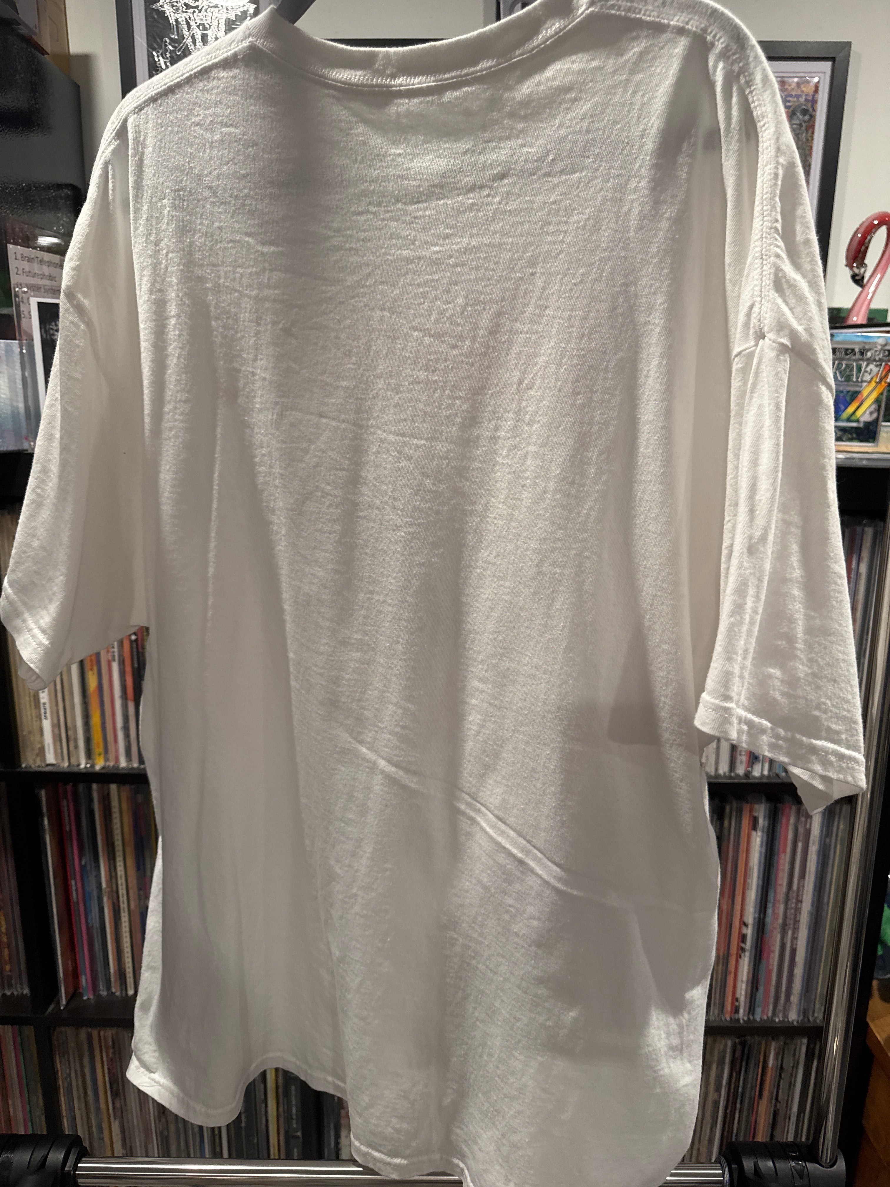 90s Janet Jackson Nude White T Shirt XL