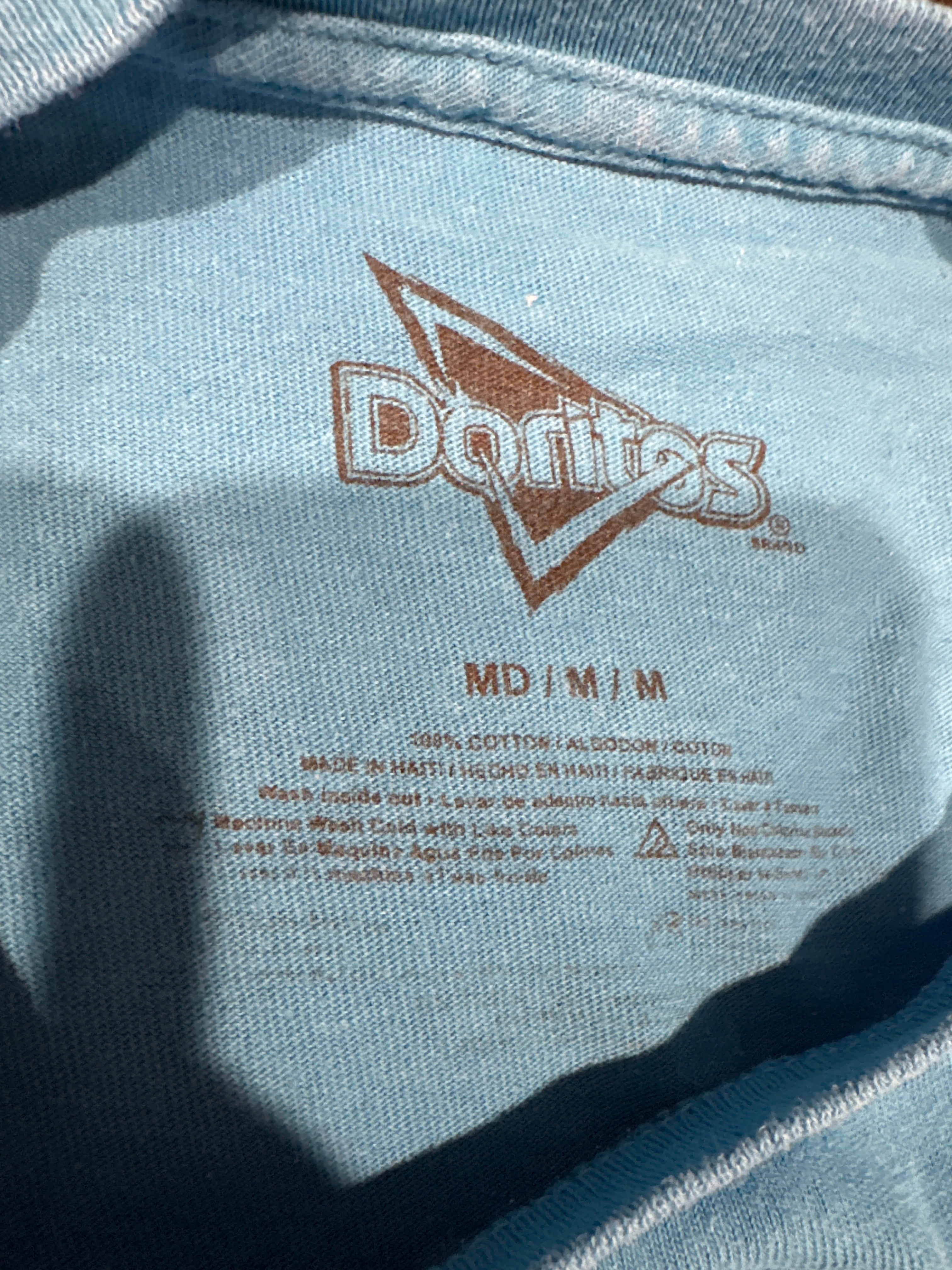 Cool Ranch Doritos Promo Blue T-Shirt Medium