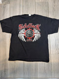 2010 Nickelback Dark Horse Tour Black T-Shirt Large