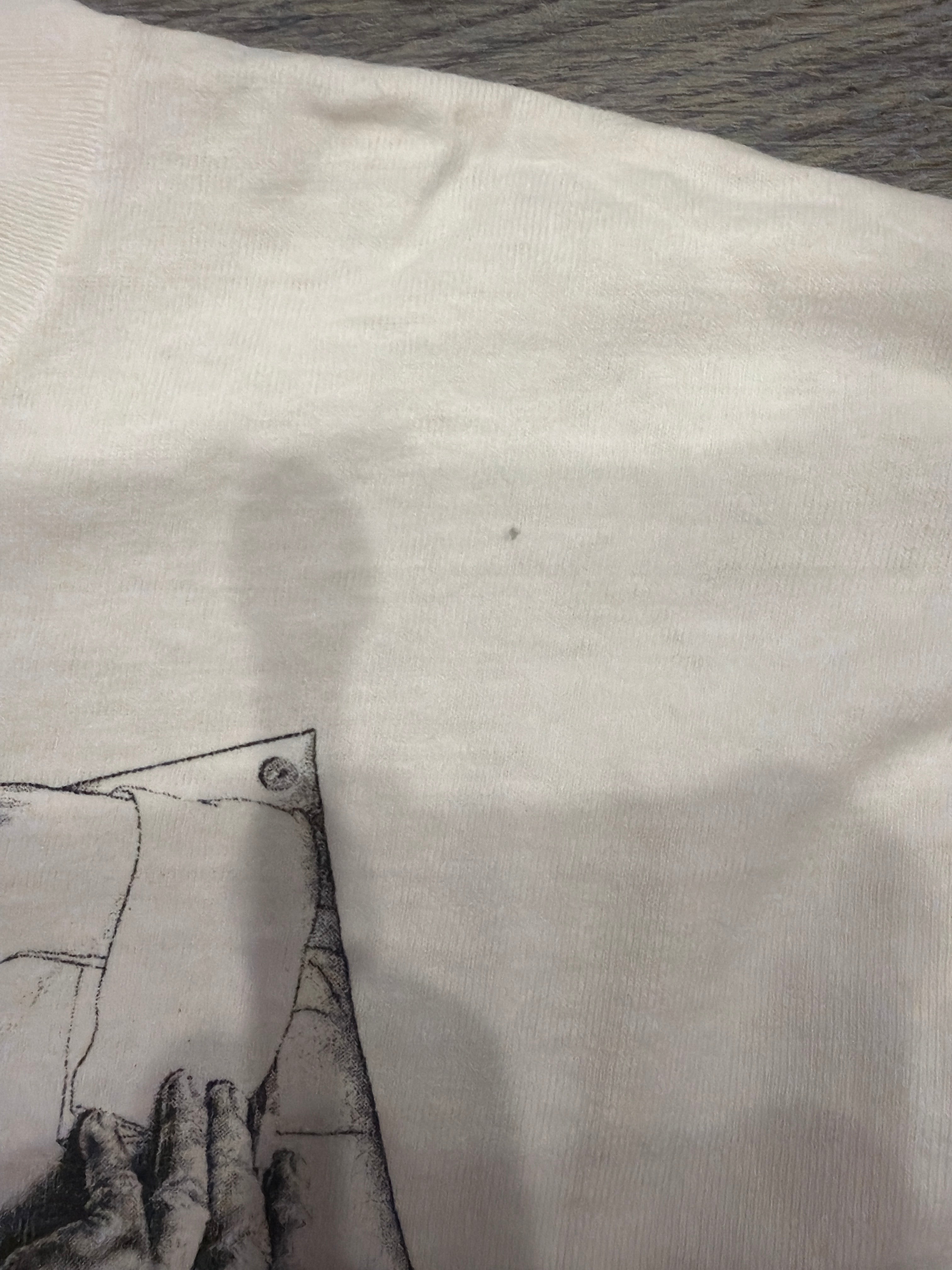 1991 MC Escher Art Vintage T-Shirt White Large Long Sleeve M.C.
