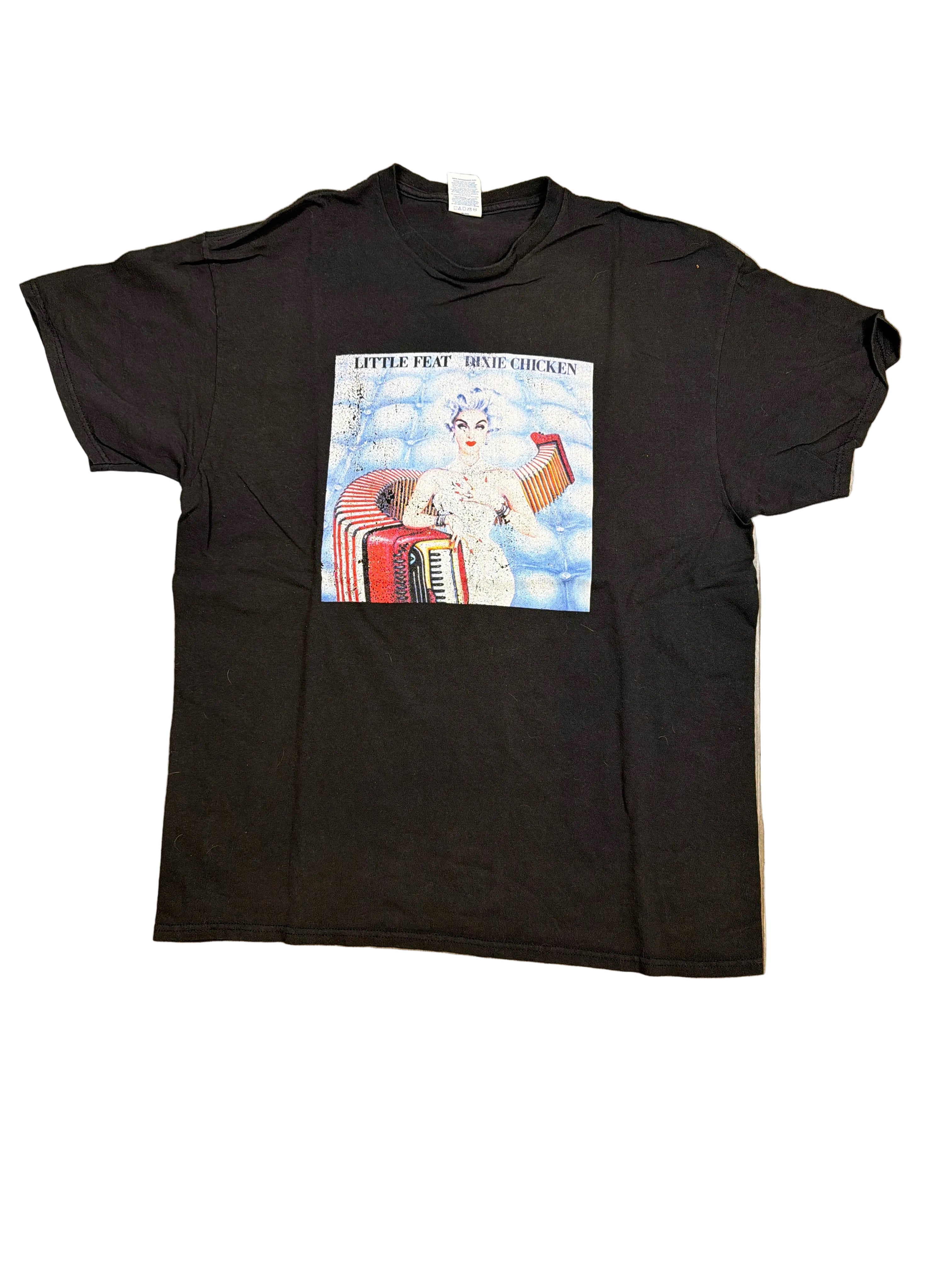 Little Feat 'Dixie Chicken' Black T-Shirt XL