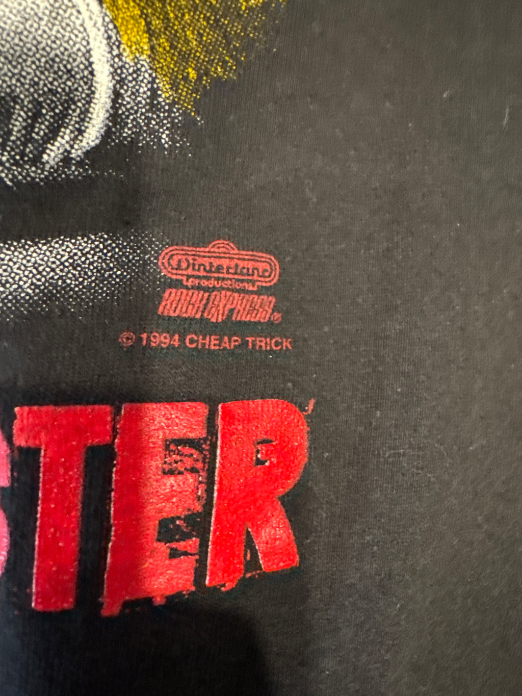 1994 Cheap Trick 'Woke Up With a Monster' T-Shirt Hanes Large