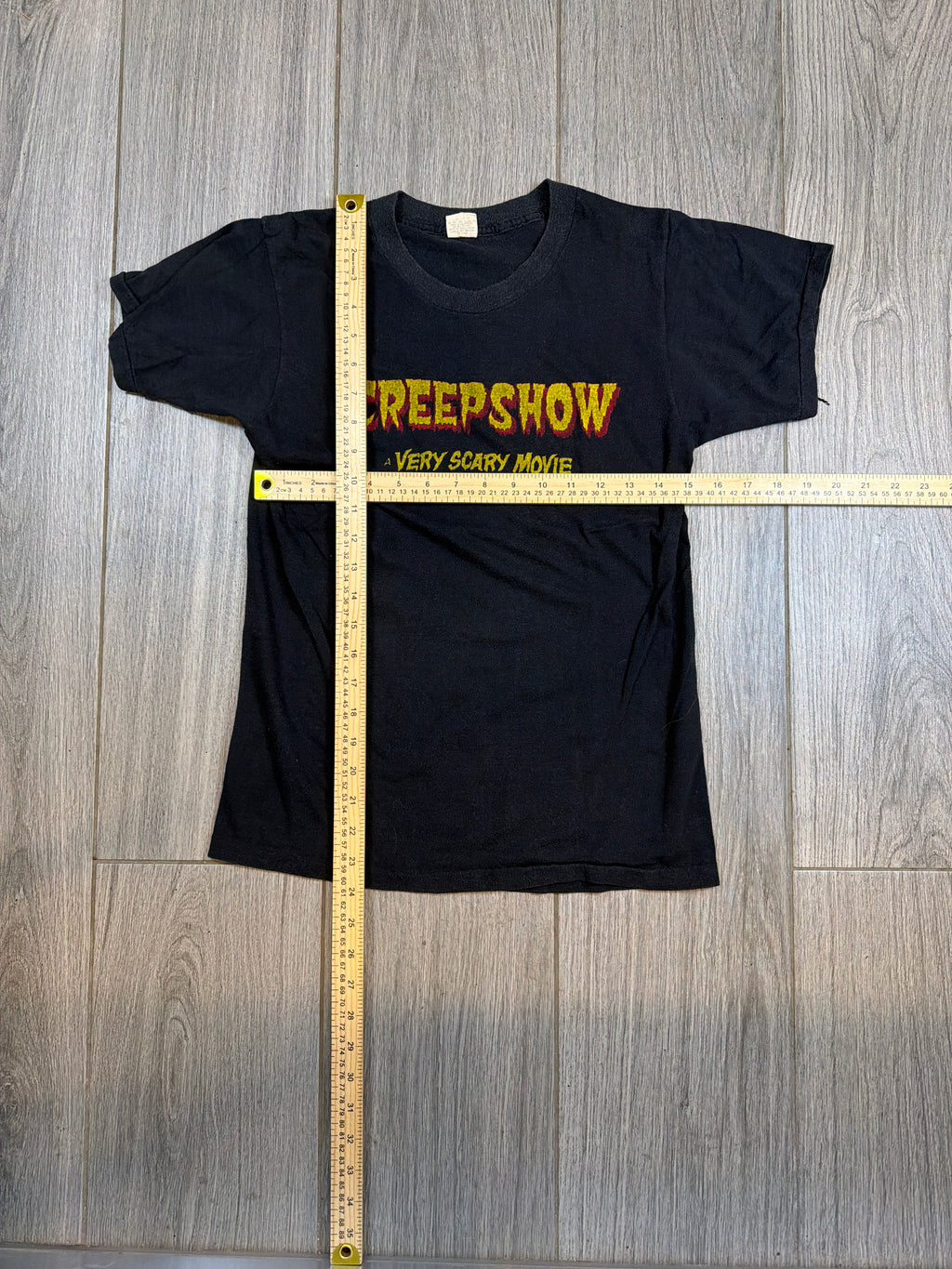 Creepshow Screen Stars 1982 Romero Movie Promo Black T-Shirt Medium